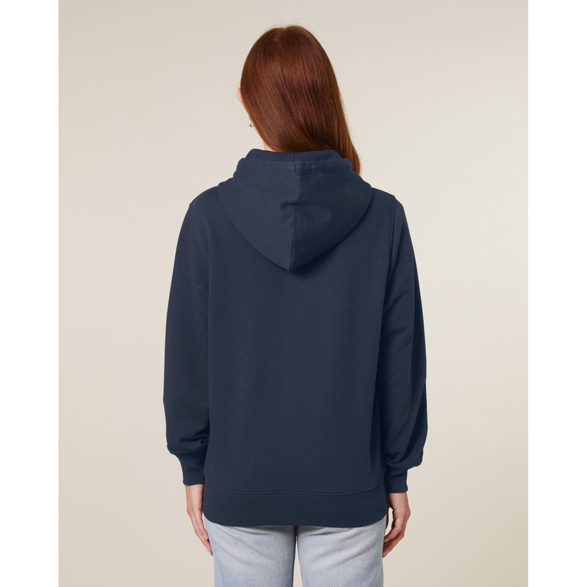 Hanorac cu fermoar unisex Connector 2.0 French Navy XS