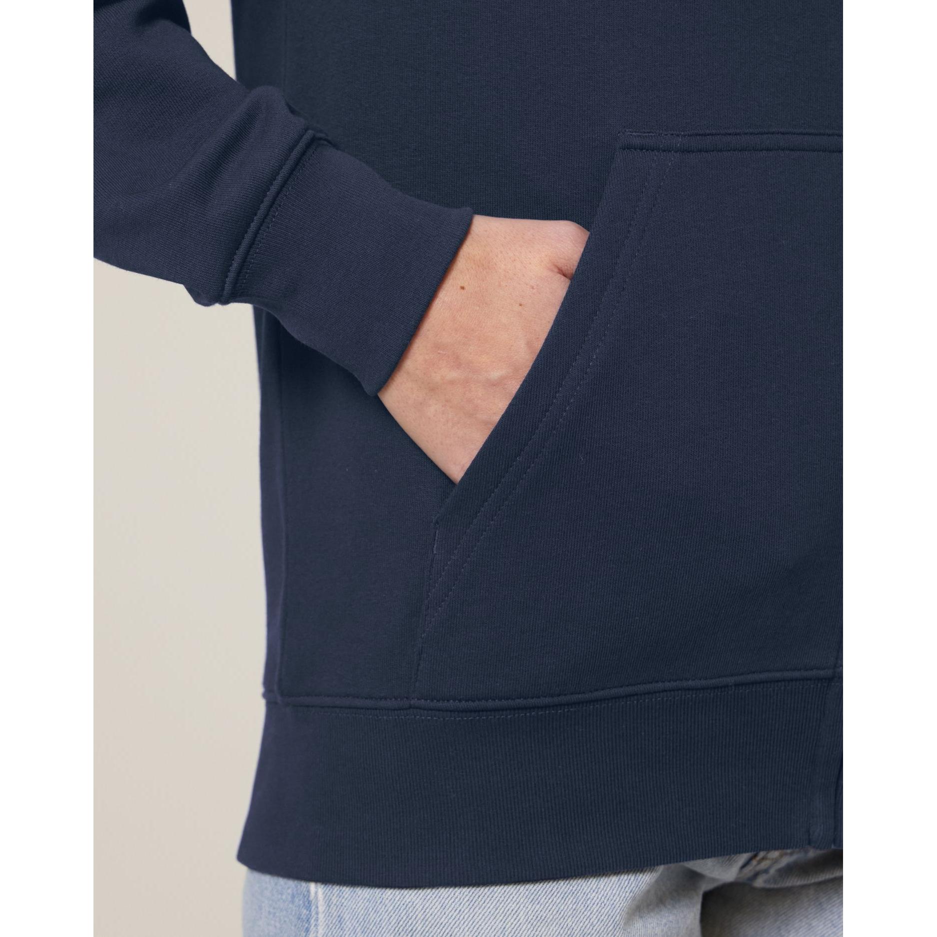 Hanorac cu fermoar unisex Connector 2.0 French Navy XS