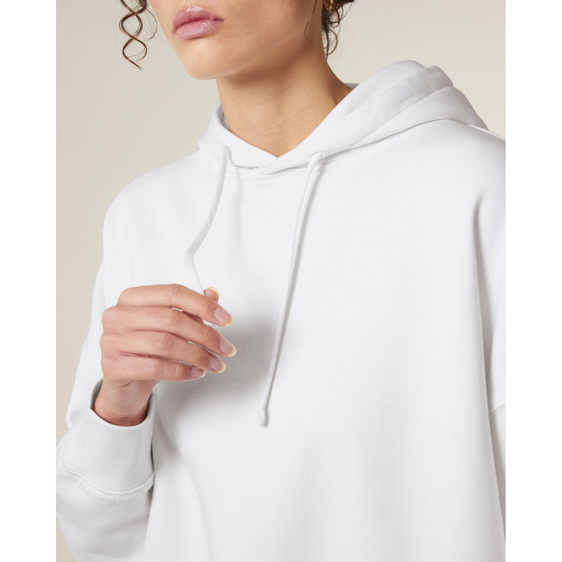 Hanorac pentru femei Stella Nora White L