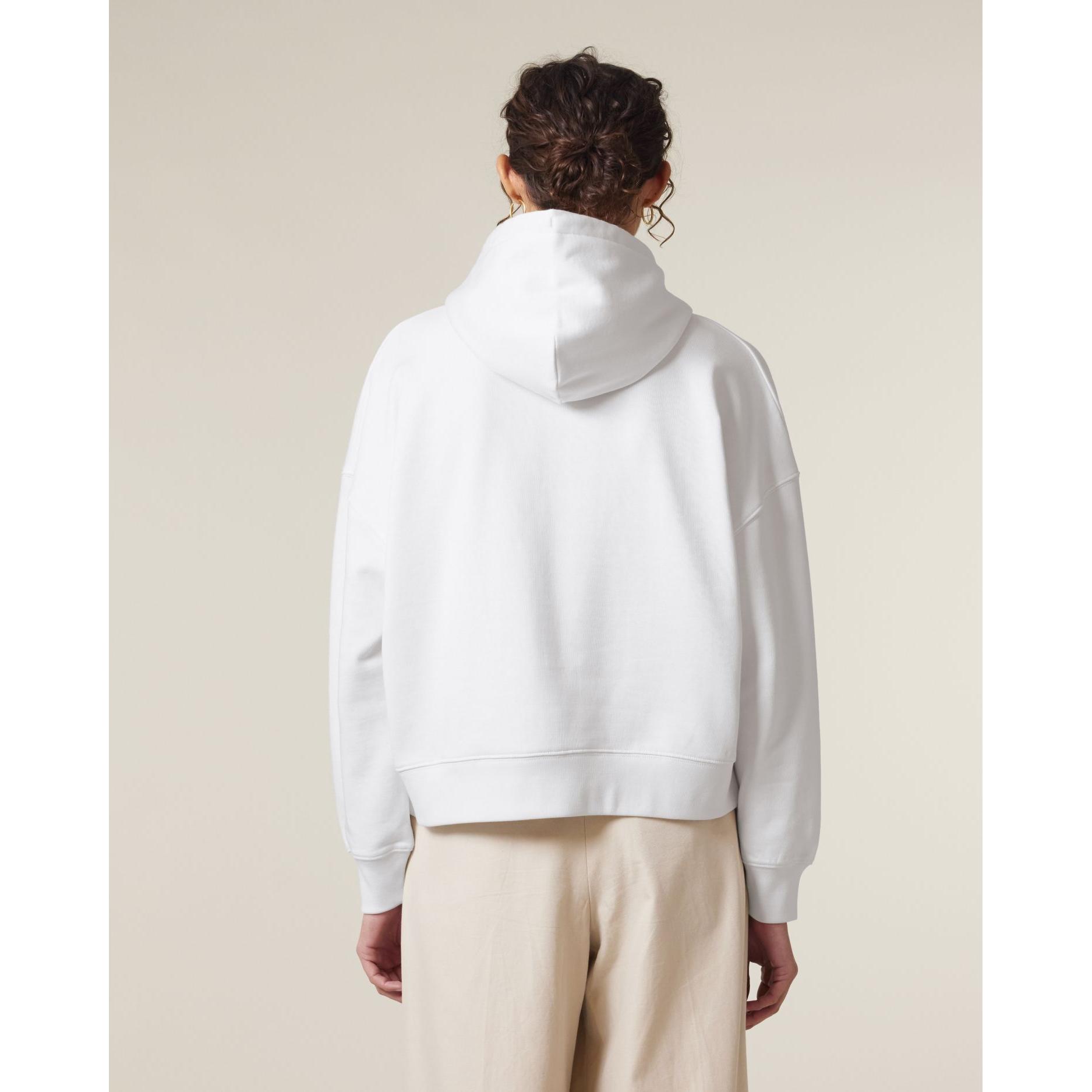 Hanorac pentru femei Stella Nora White L