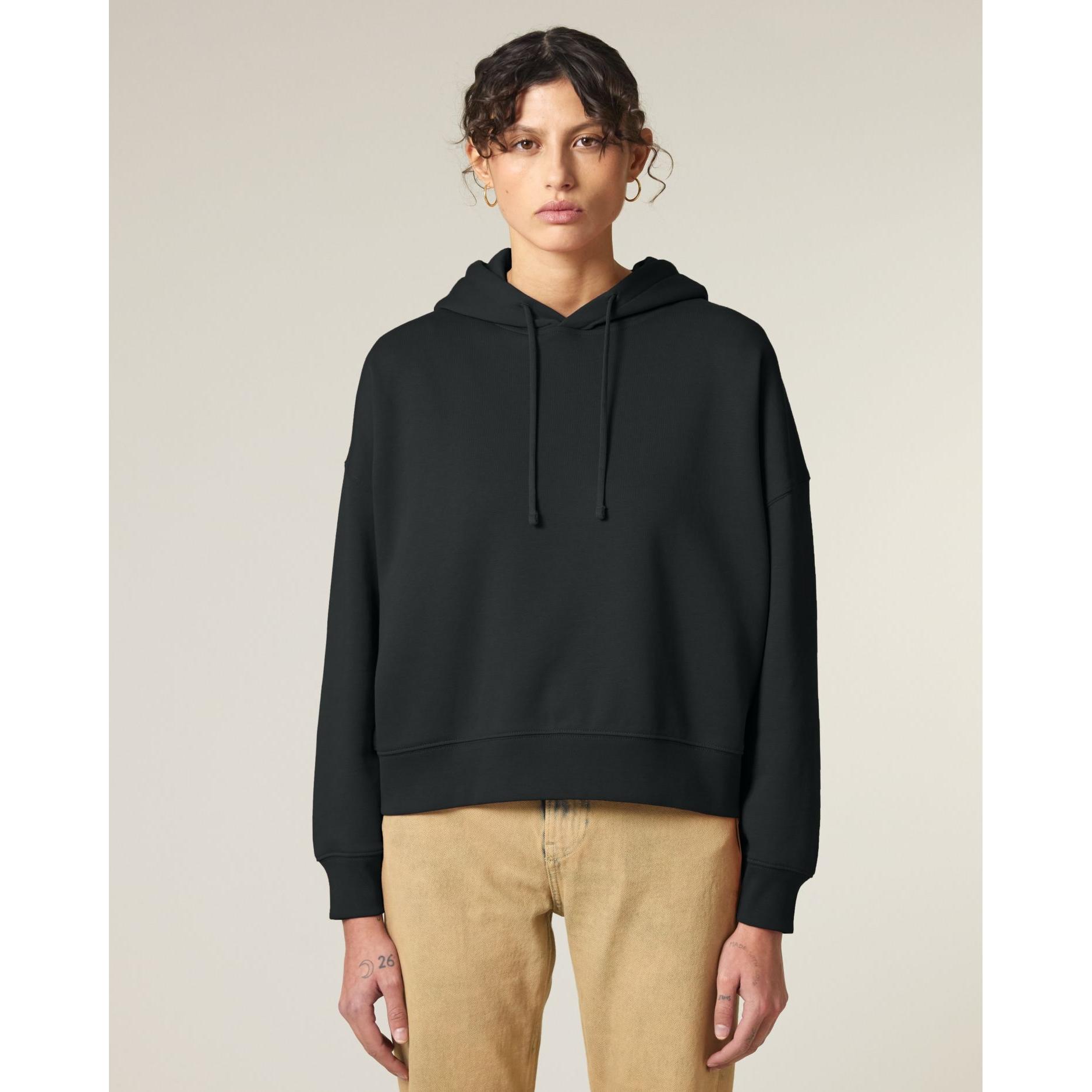 Hanorac pentru femei Stella Nora Black S