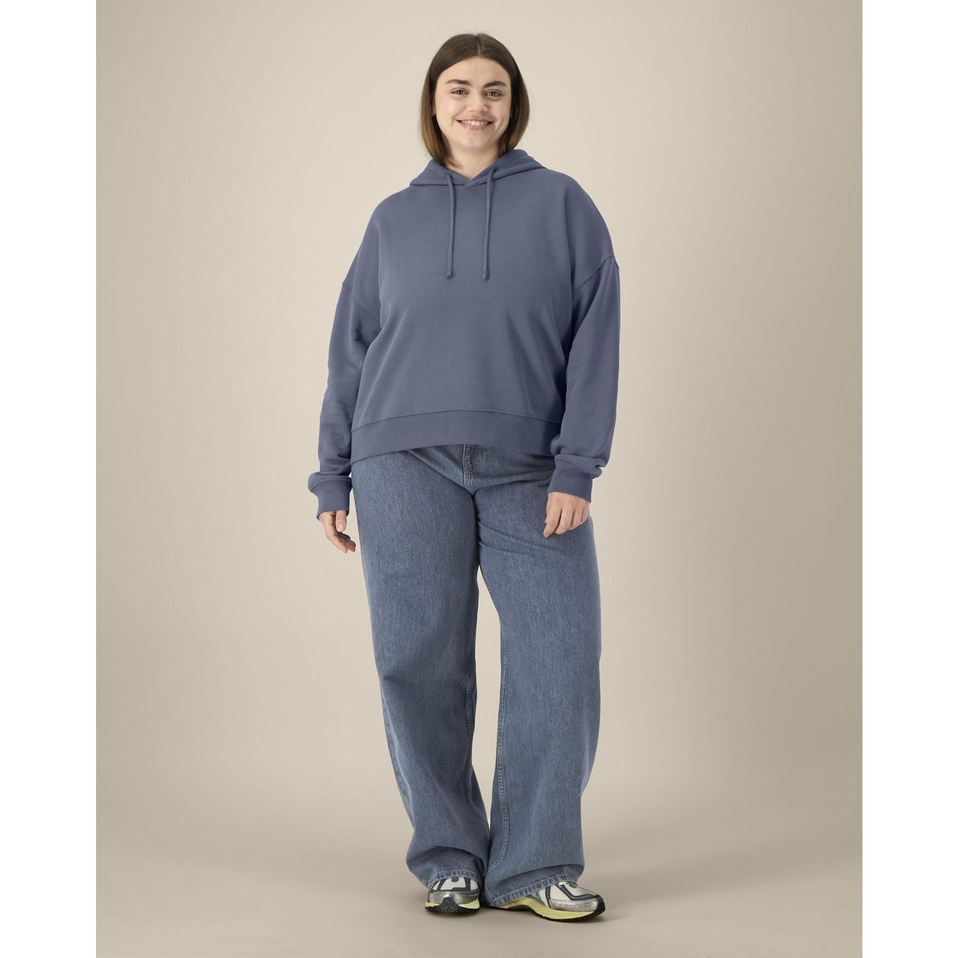 Hanorac pentru femei Stella Nora Blue Grey S