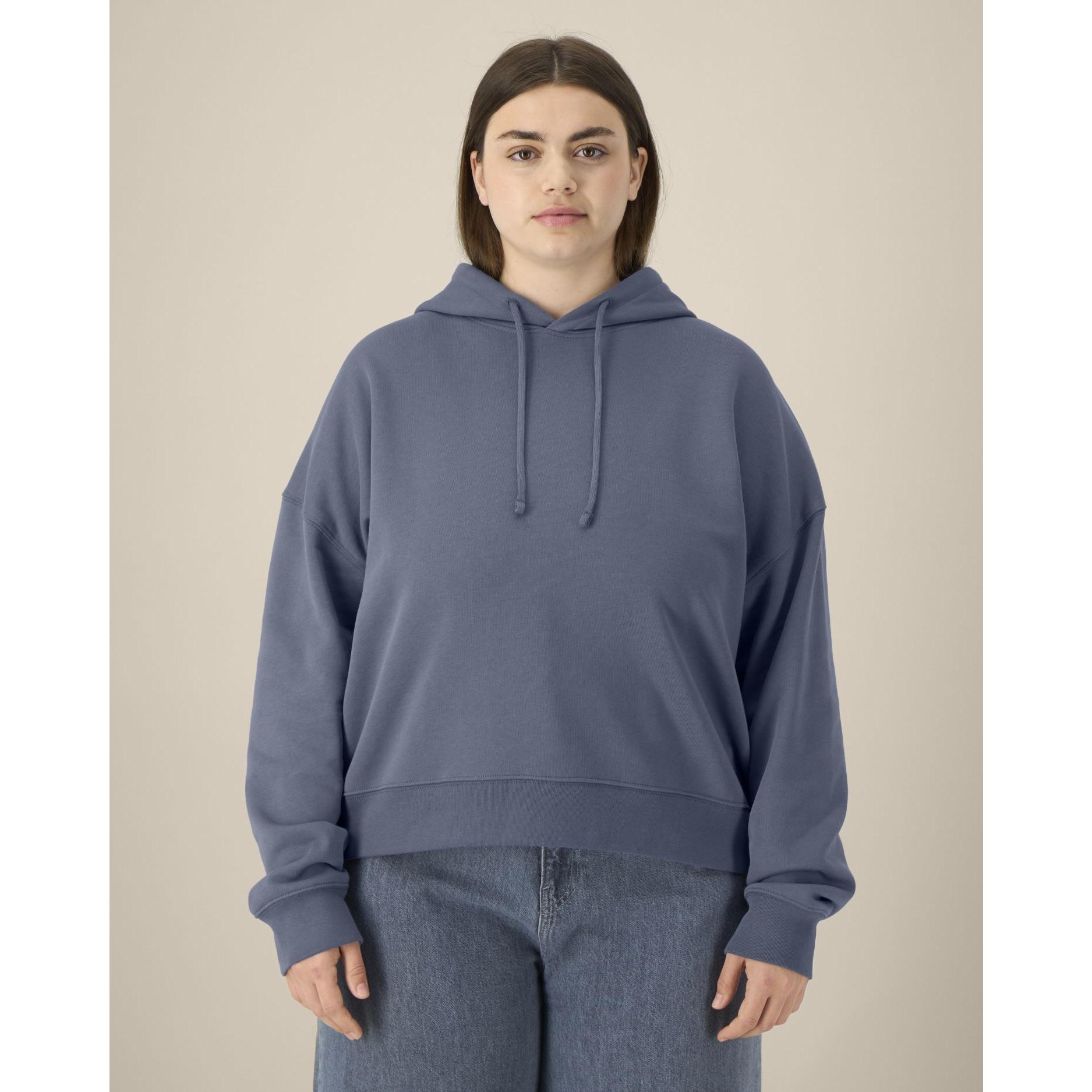 Hanorac pentru femei Stella Nora Blue Grey S