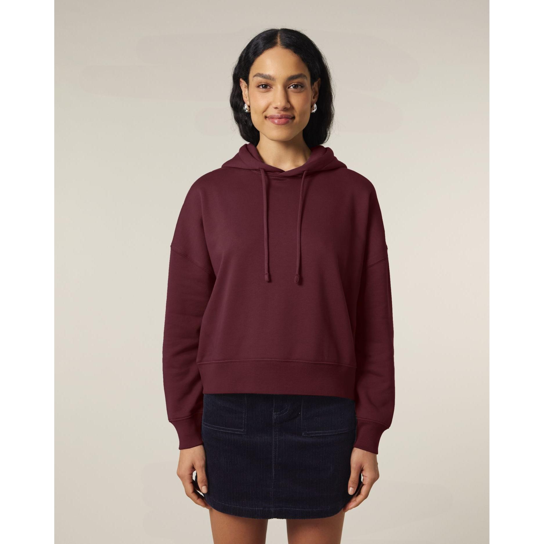 Hanorac pentru femei Stella Nora Burgundy L