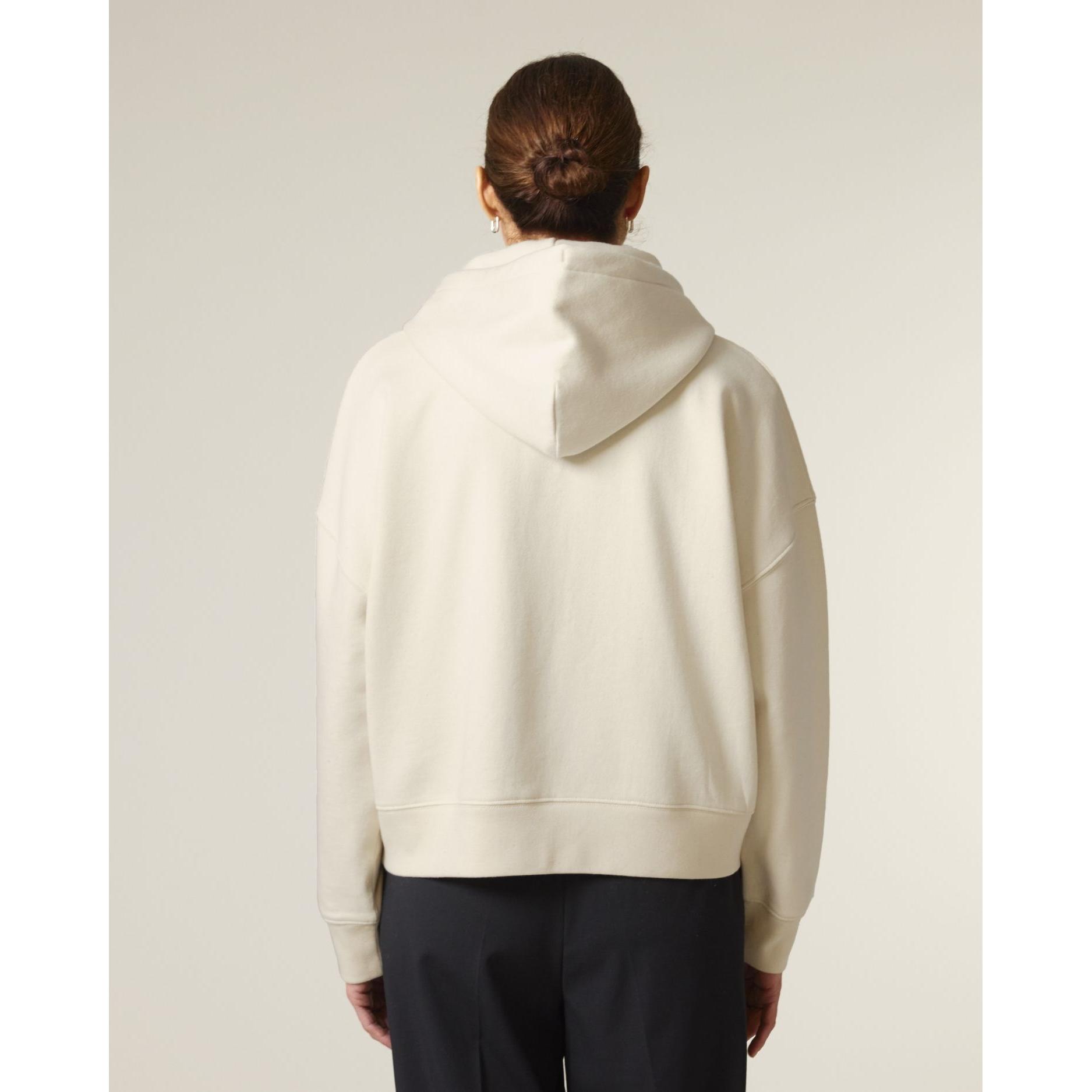 Hanorac cu fermoar pentru femei Stella Ida Natural Raw XXL