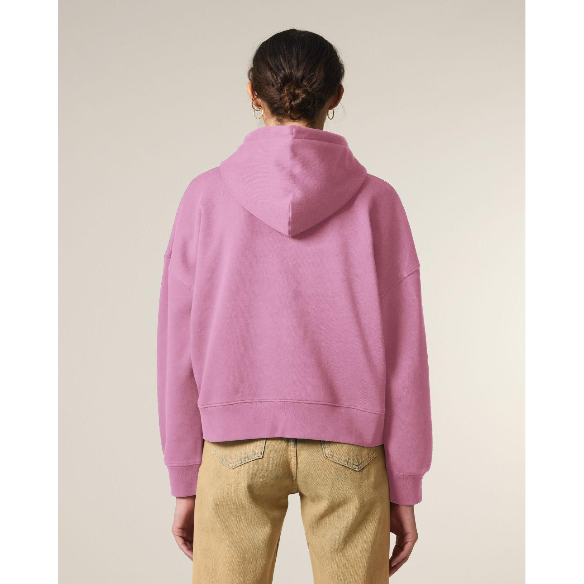 Hanorac cu fermoar pentru femei Stella Ida Bubble Pink XL