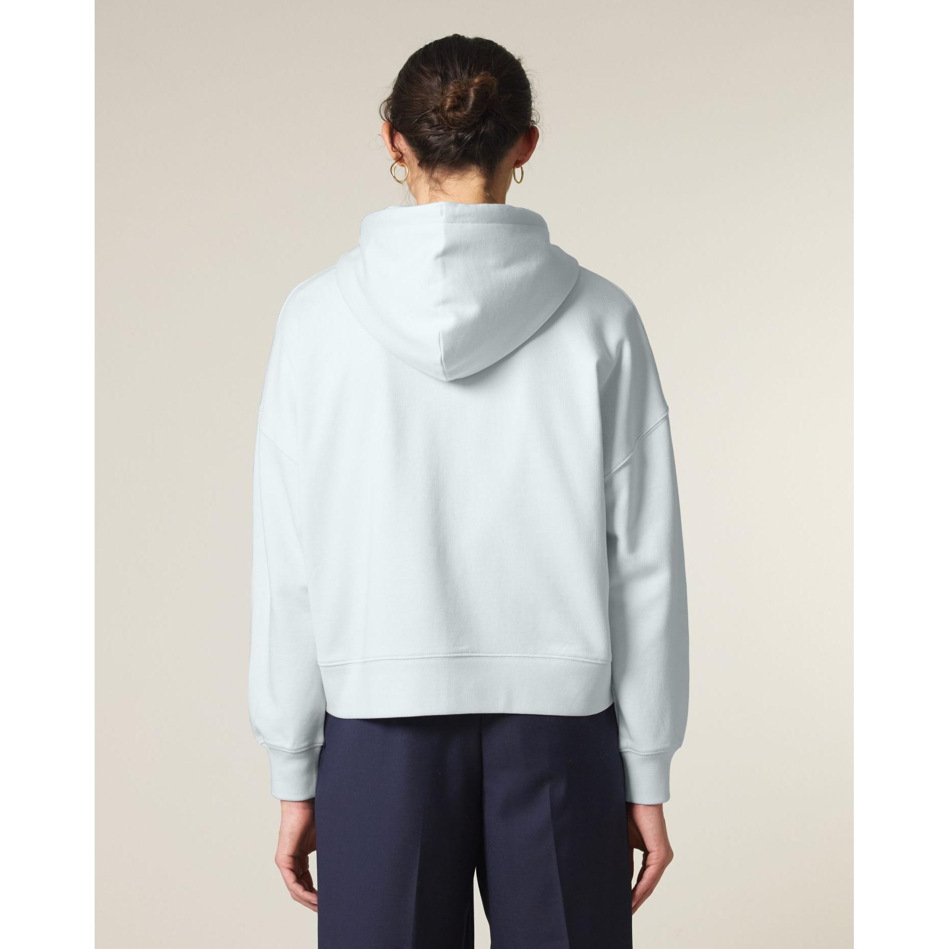 Hanorac cu fermoar pentru femei Stella Ida Blue Ice XXL