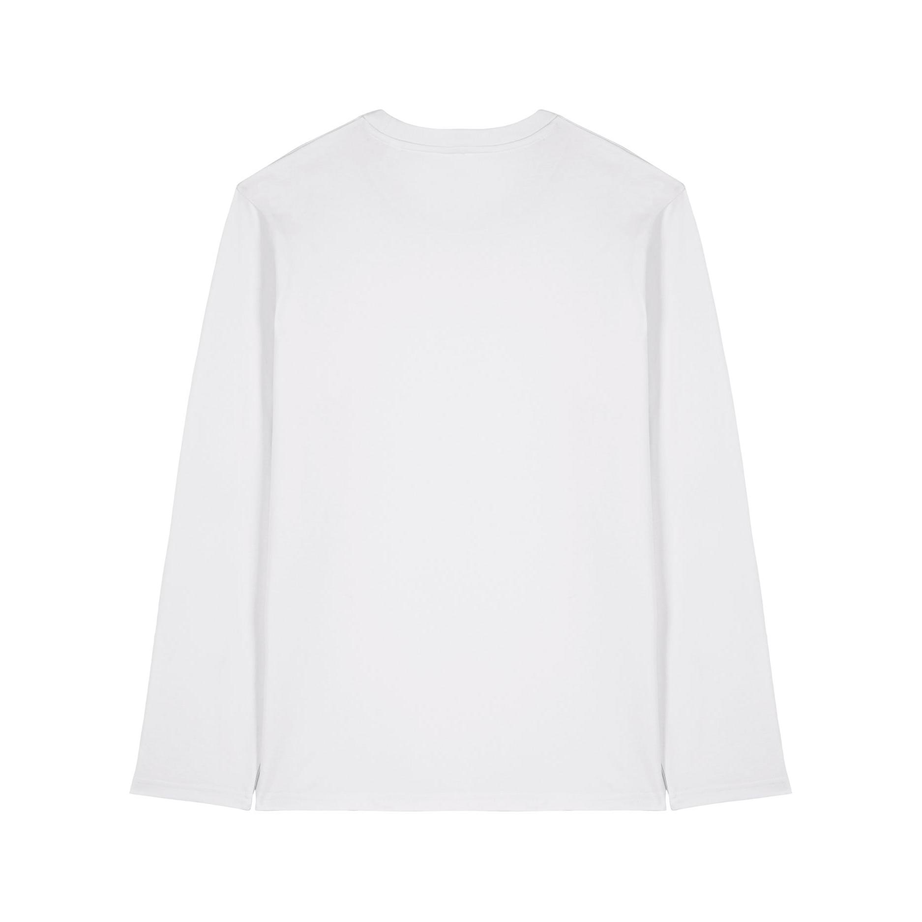 Tricou unisex cu mânecă lungă Creator 2.0 White