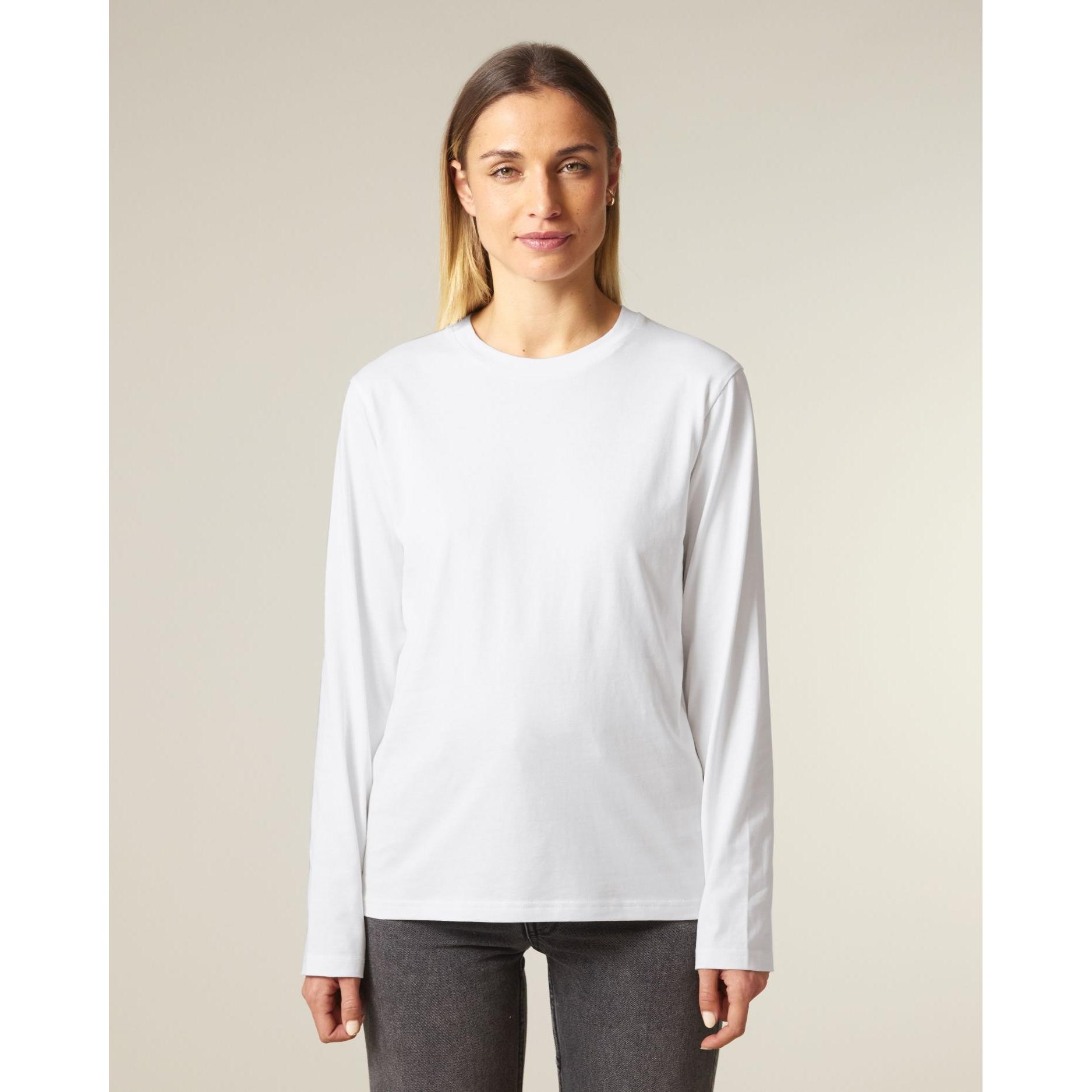 Tricou unisex cu mânecă lungă Creator 2.0 White 3XL