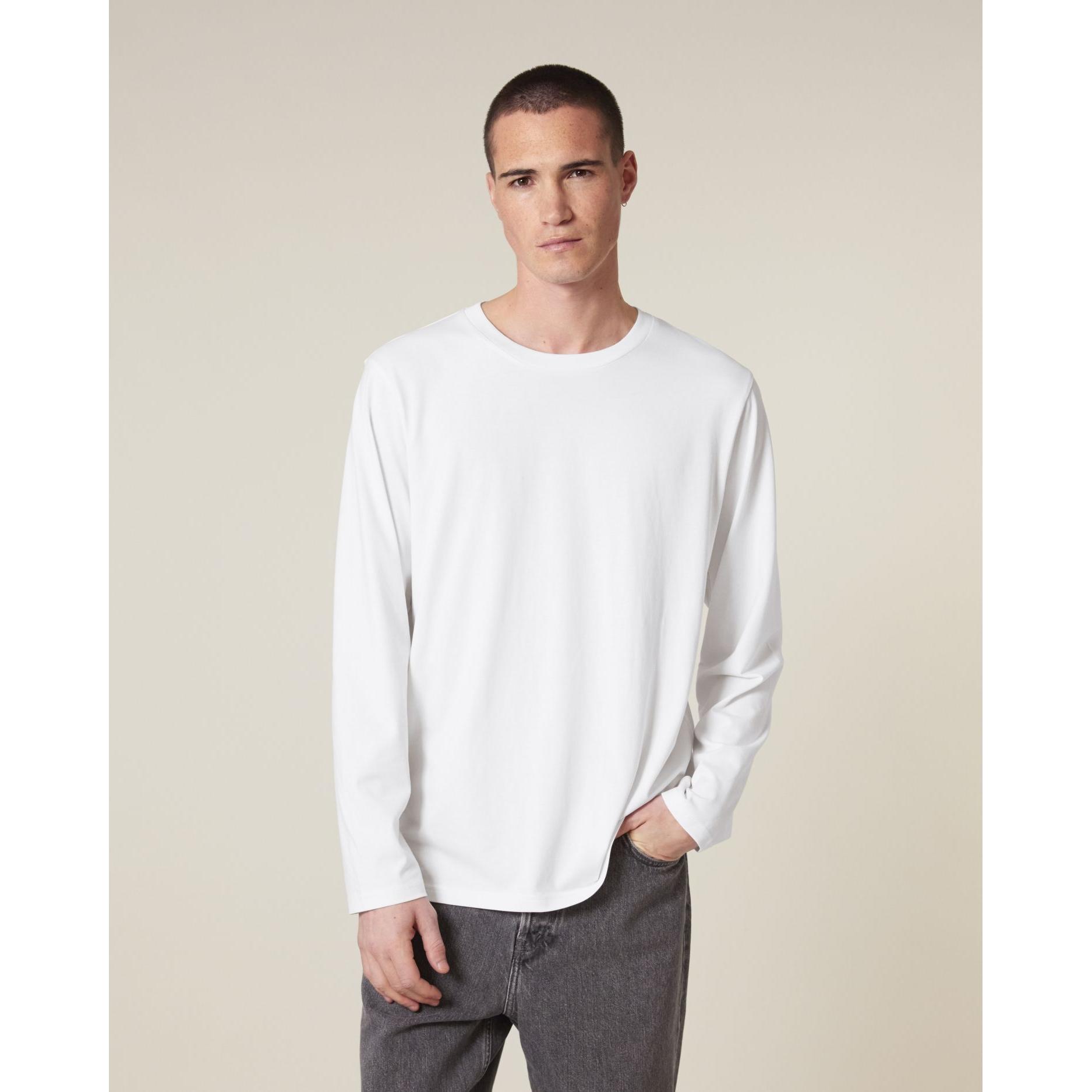 Tricou unisex cu mânecă lungă Creator 2.0 White 3XL