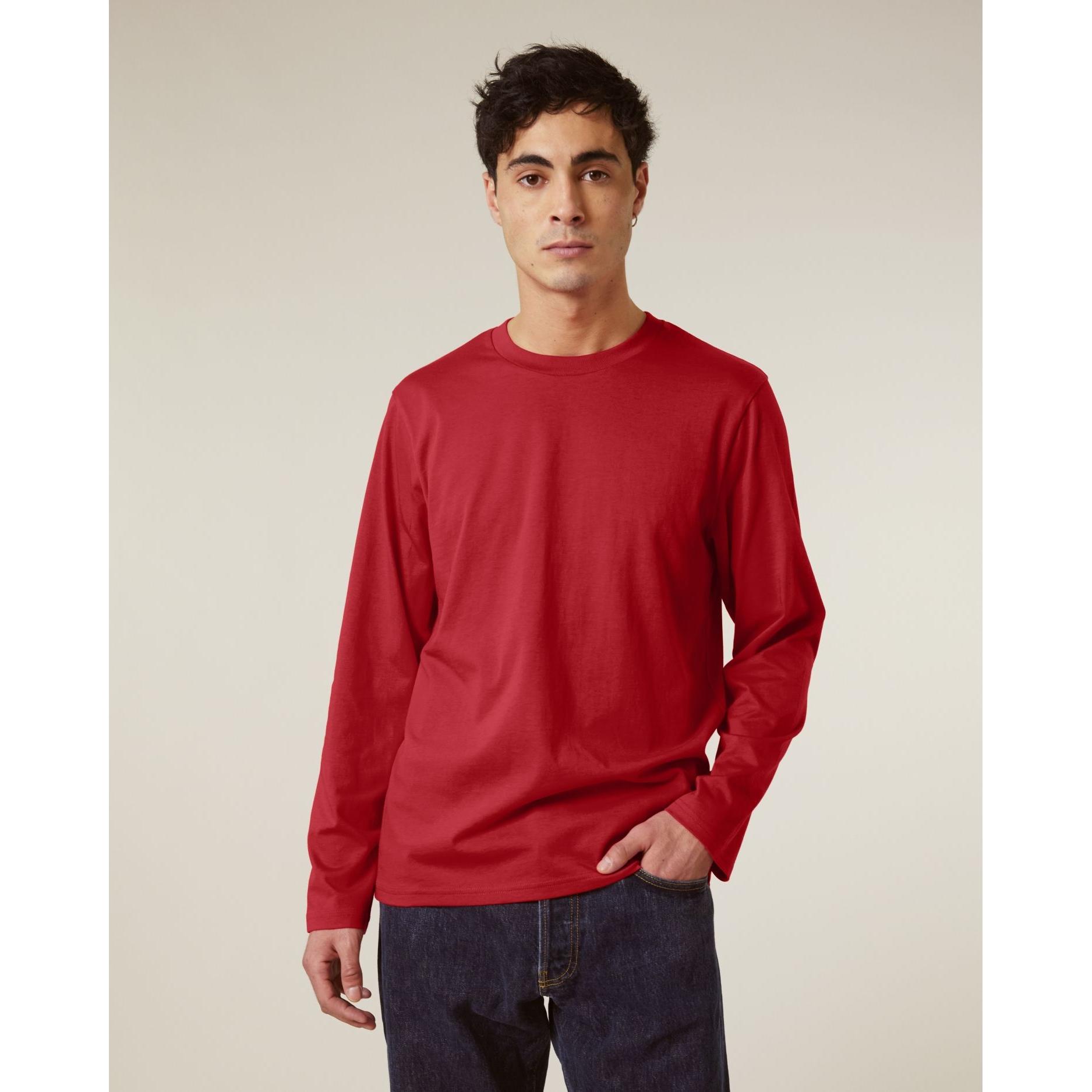 Tricou unisex cu mânecă lungă Creator 2.0 Red L