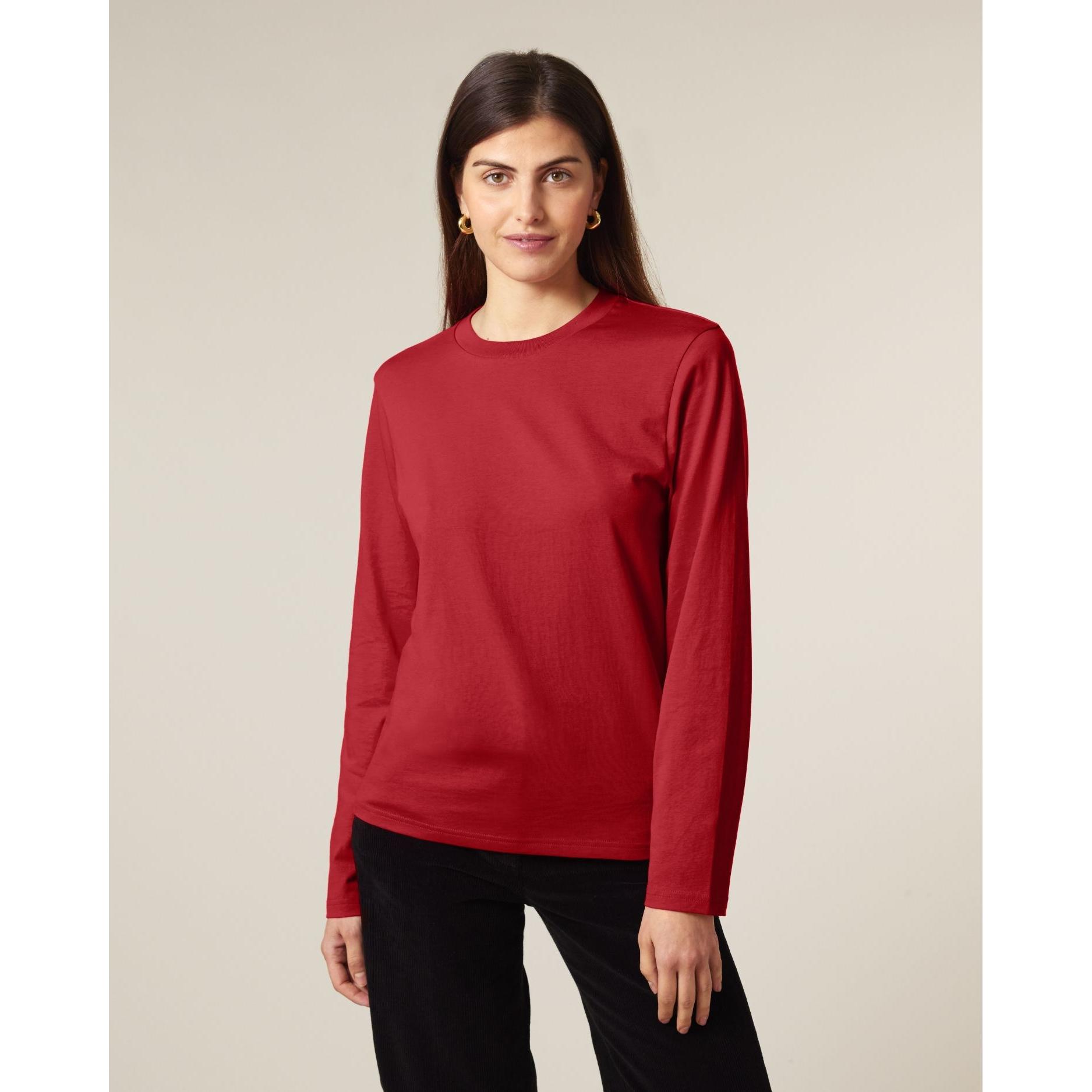 Tricou unisex cu mânecă lungă Creator 2.0 Red L