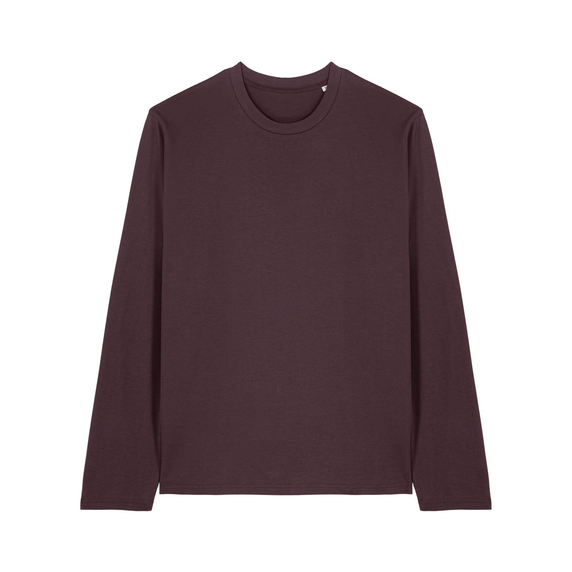 Tricou unisex cu mânecă lungă Creator 2.0 Red Brown XS