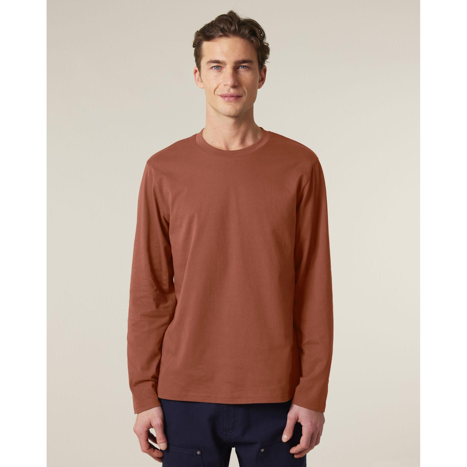 Tricou unisex cu mânecă lungă Creator 2.0 Heritage Brown M