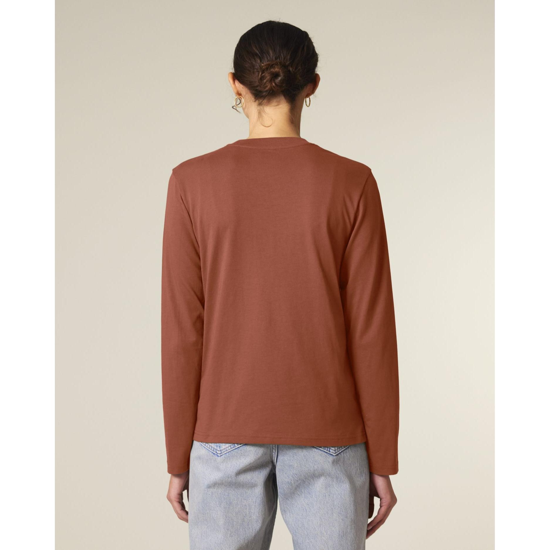 Tricou unisex cu mânecă lungă Creator 2.0 Heritage Brown M