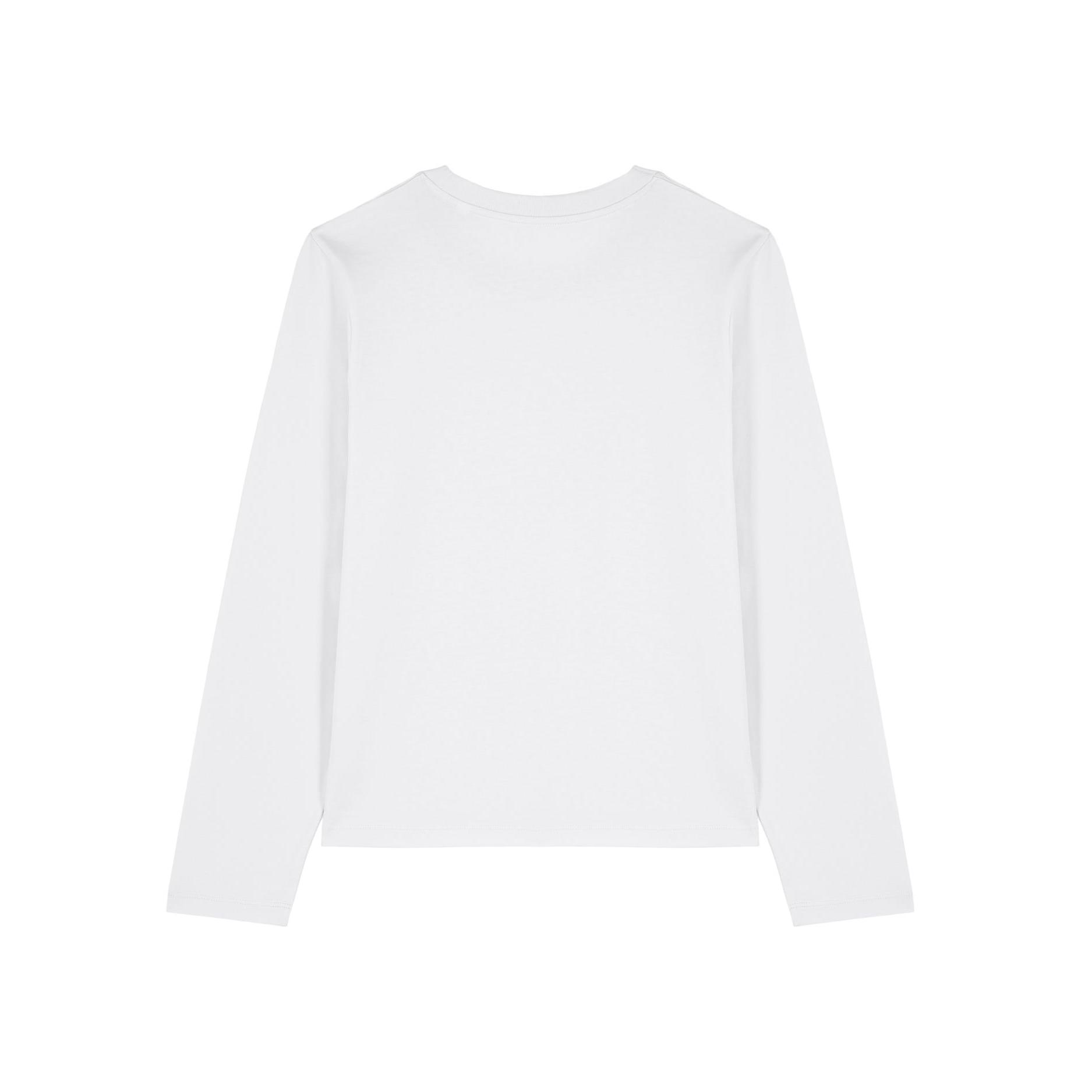 Tricou cu mânecă lungă pentru femei Stella Muser White S