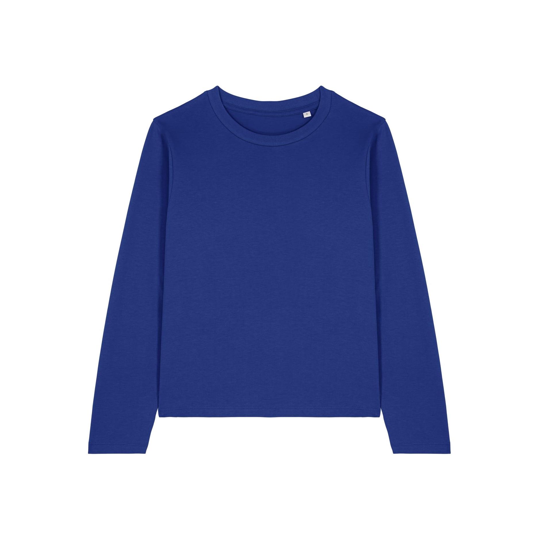 Tricou cu mânecă lungă pentru femei Stella Muser Worker Blue