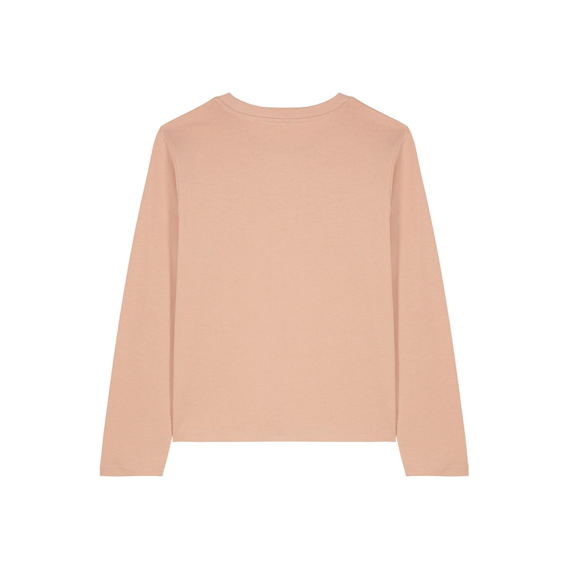 Tricou cu mânecă lungă pentru femei Stella Muser Fraiche Peche XS