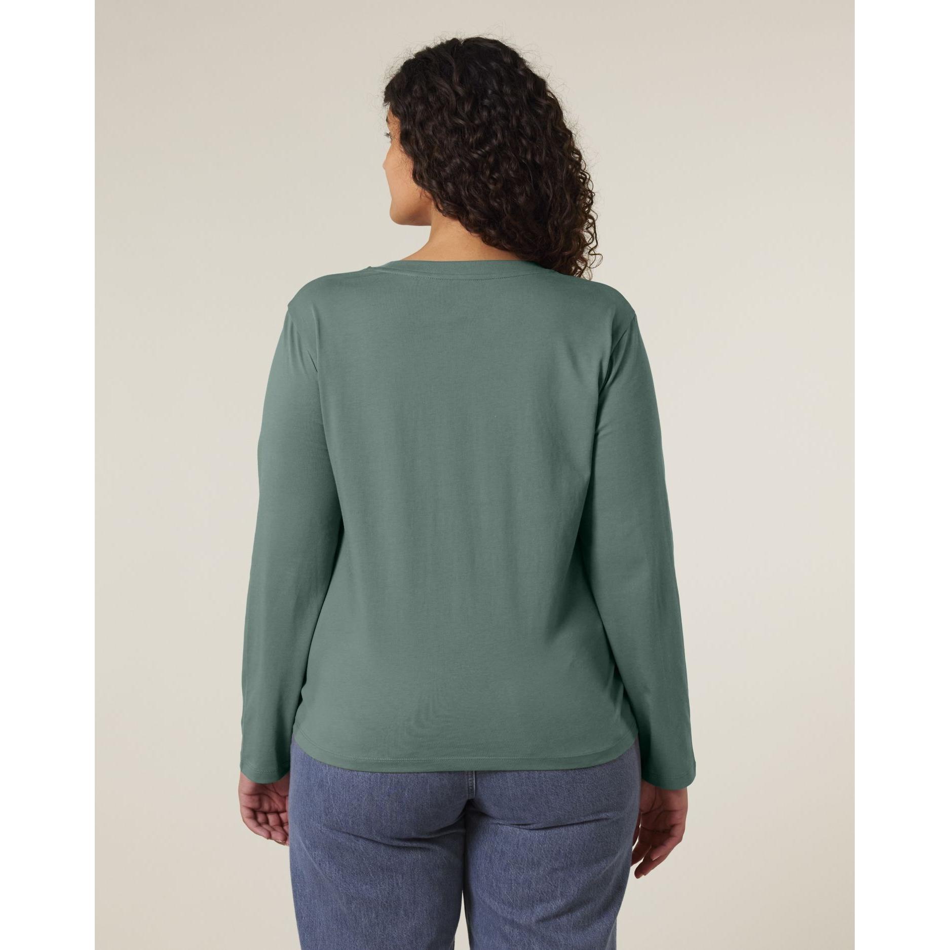 Tricou cu mânecă lungă pentru femei Stella Muser Green Bay XXL