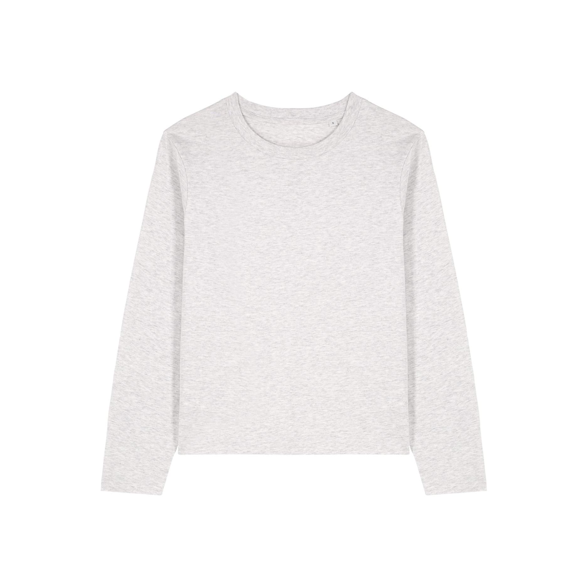 Tricou cu mânecă lungă pentru femei Stella Muser Cool Heather Grey S