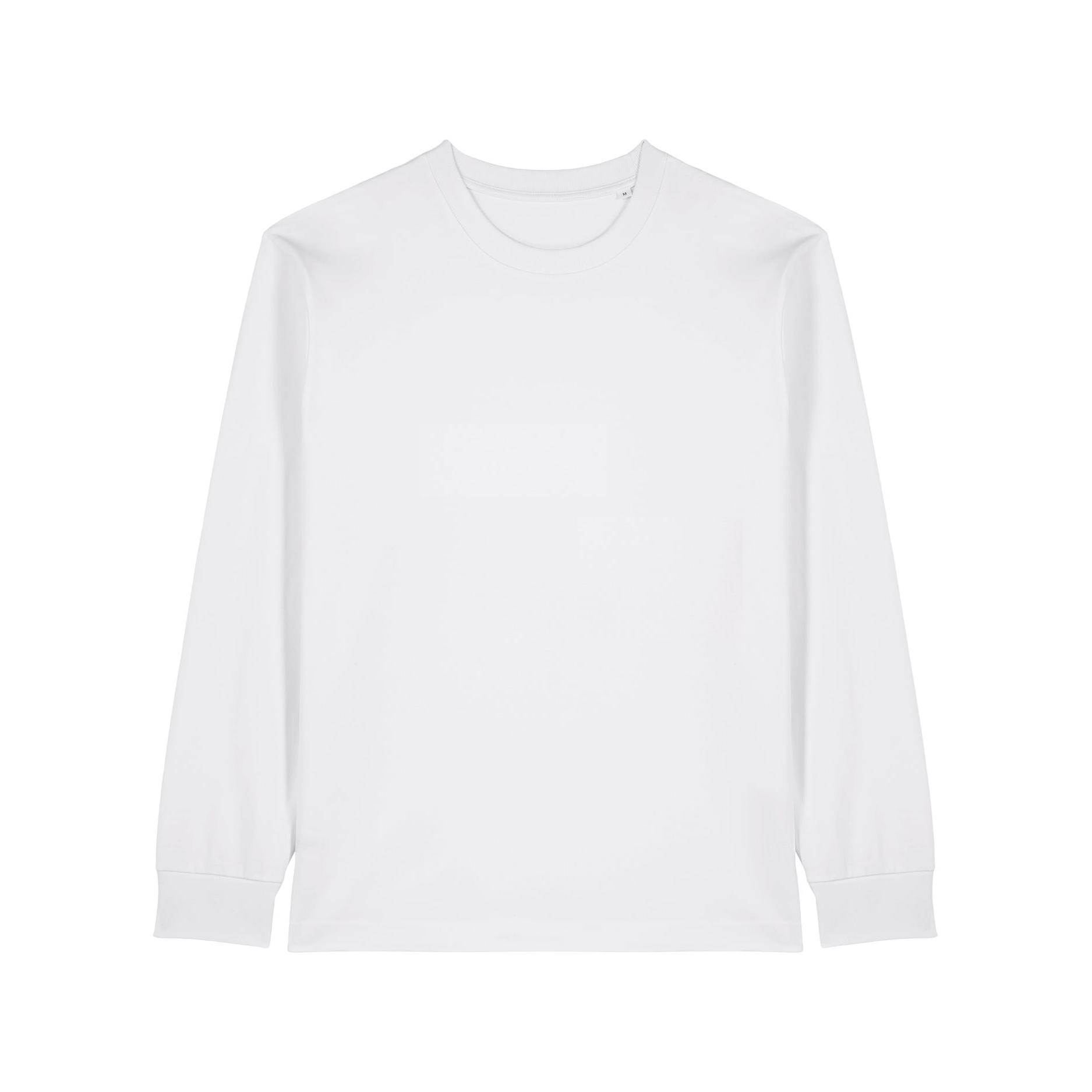 Tricou unisex cu mânecă lungă Freestyler White