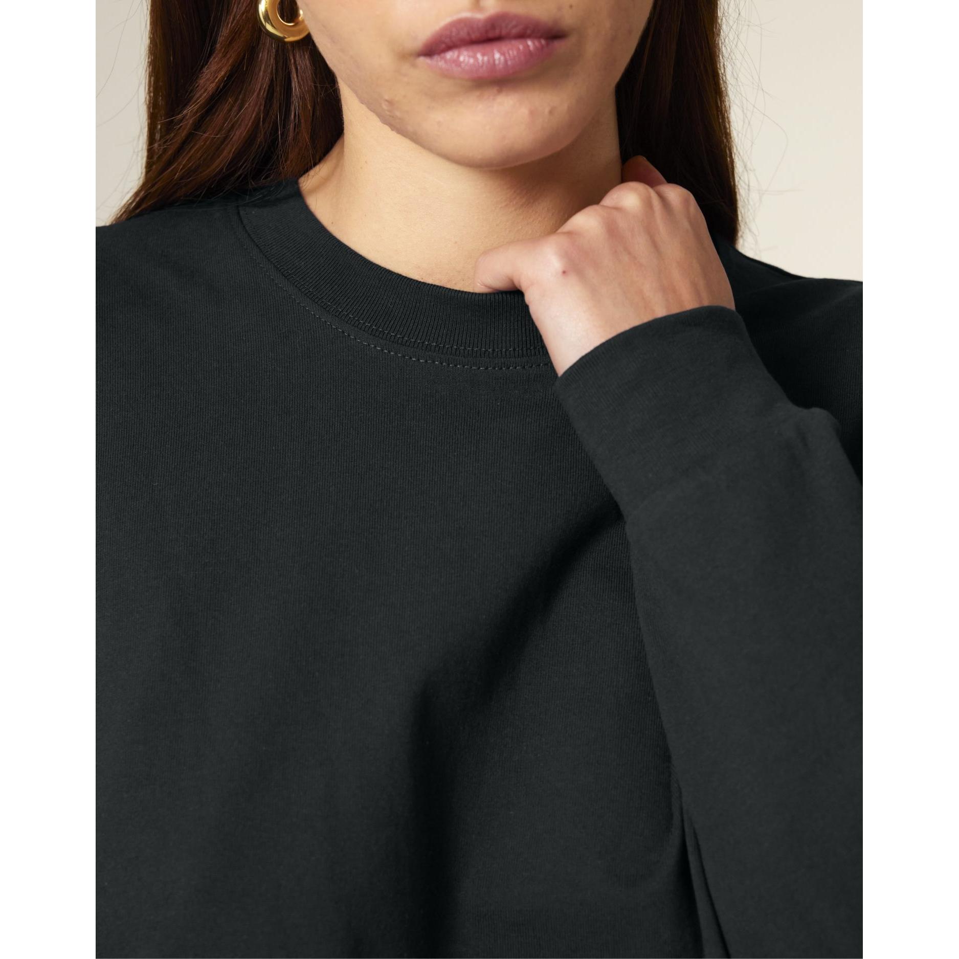 Tricou unisex cu mânecă lungă Freestyler Black M