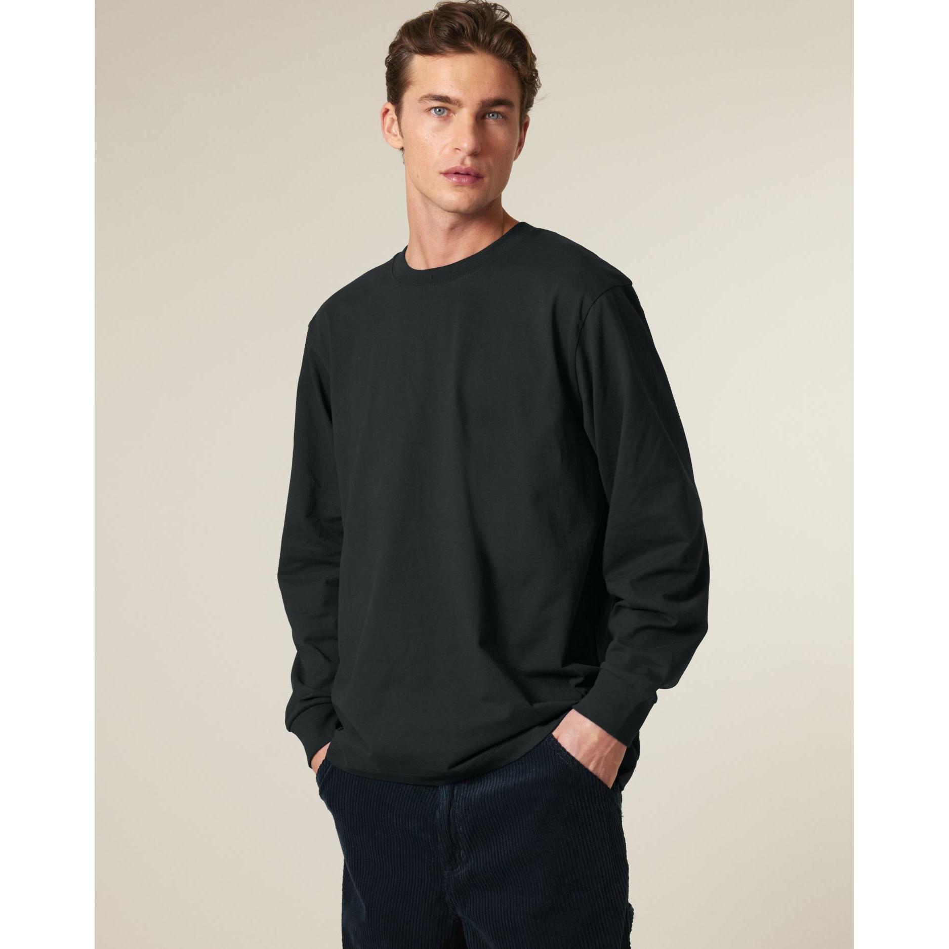 Tricou unisex cu mânecă lungă Freestyler Black M