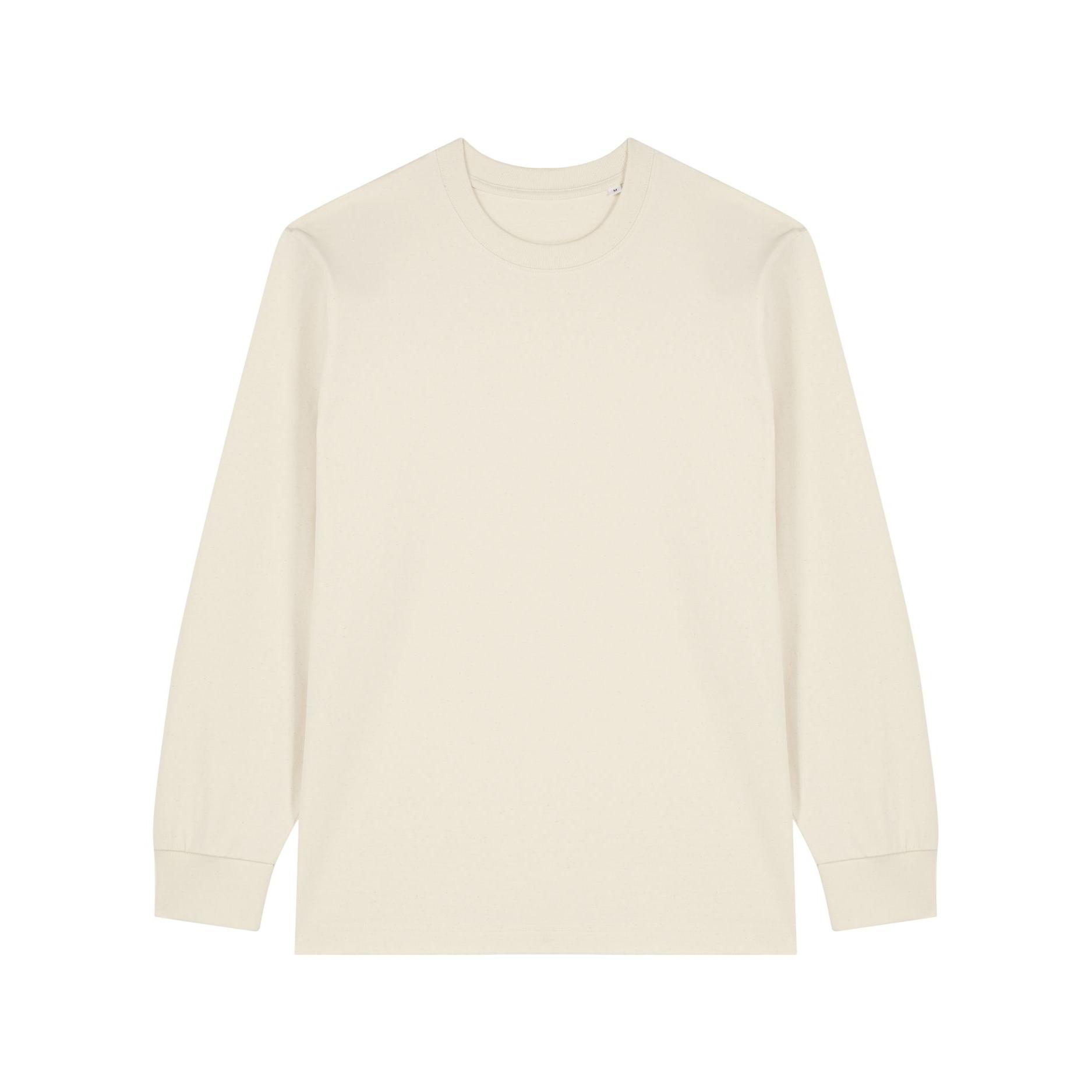 Tricou unisex cu mânecă lungă Freestyler Natural Raw