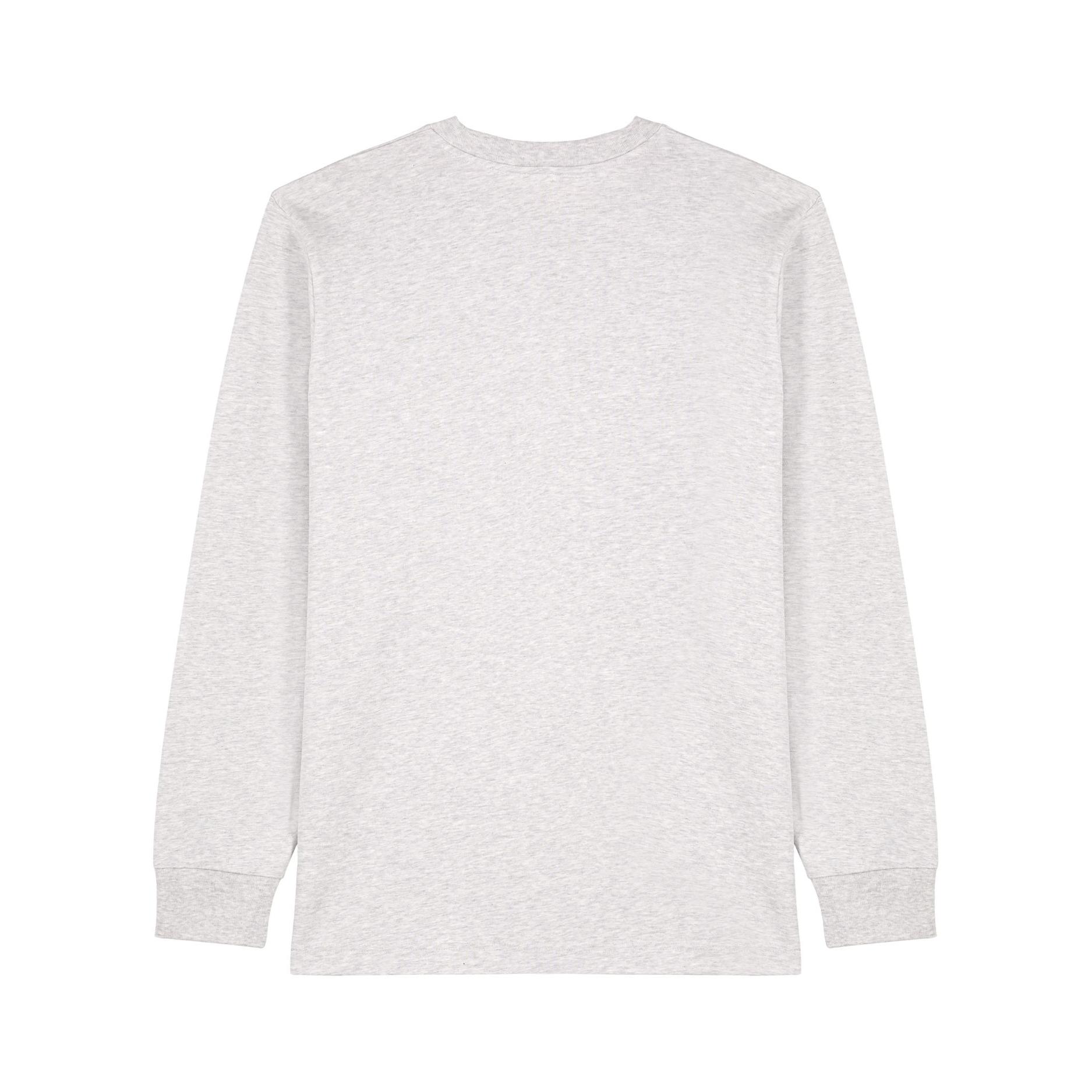 Tricou unisex cu mânecă lungă Freestyler Cool Heather Grey XL