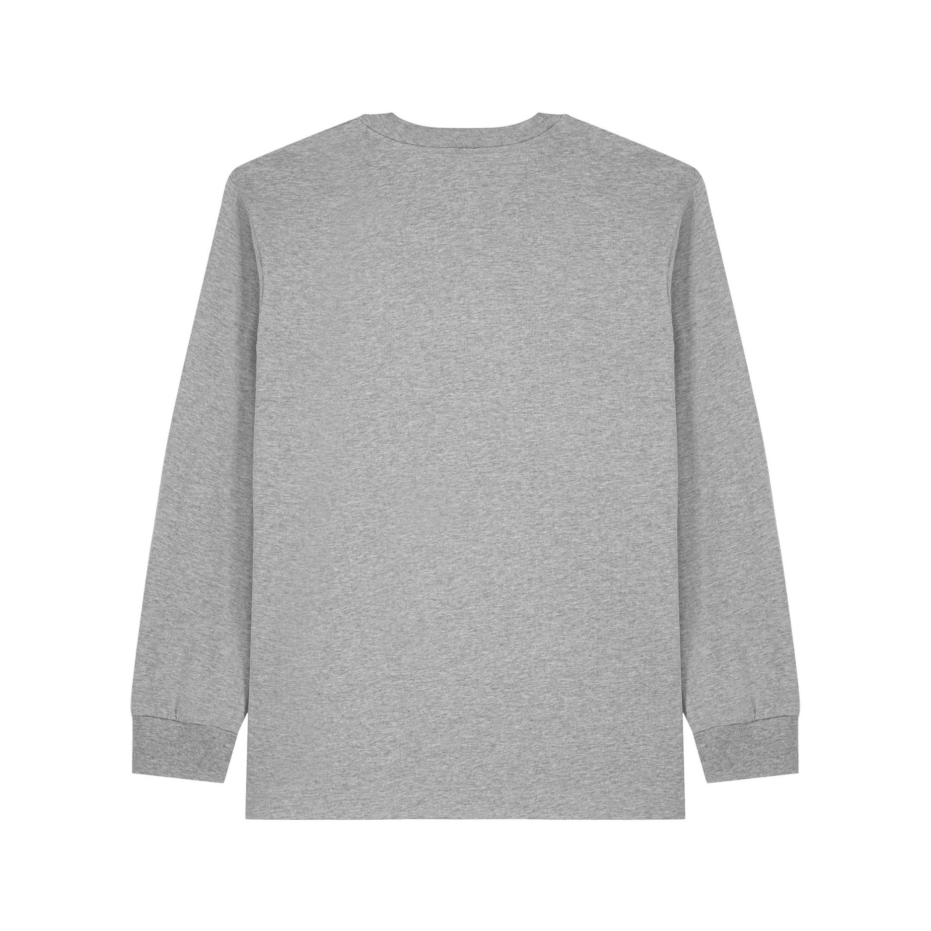 Tricou unisex cu mânecă lungă Freestyler Heather Grey XL