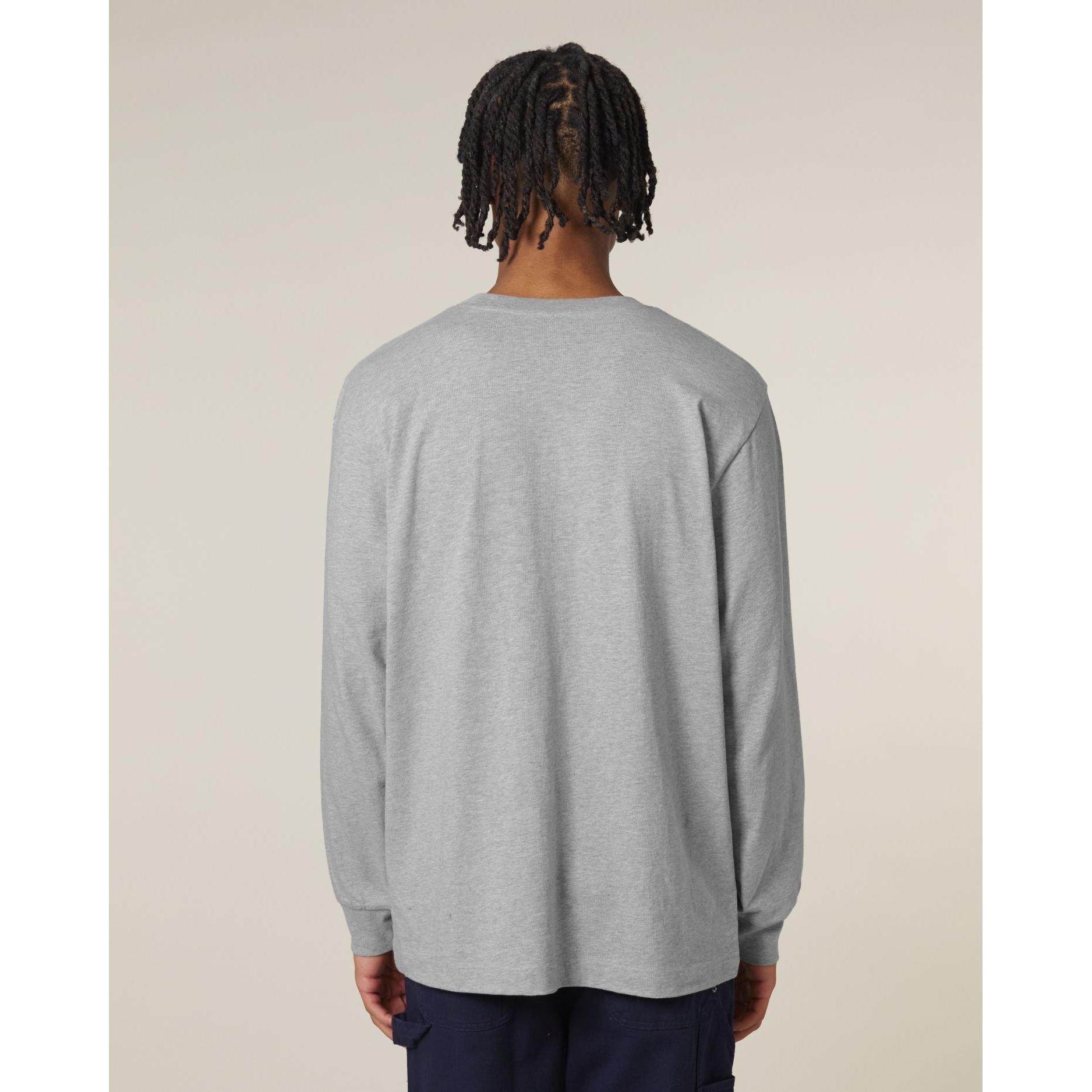 Tricou unisex cu mânecă lungă Freestyler Heather Grey XL