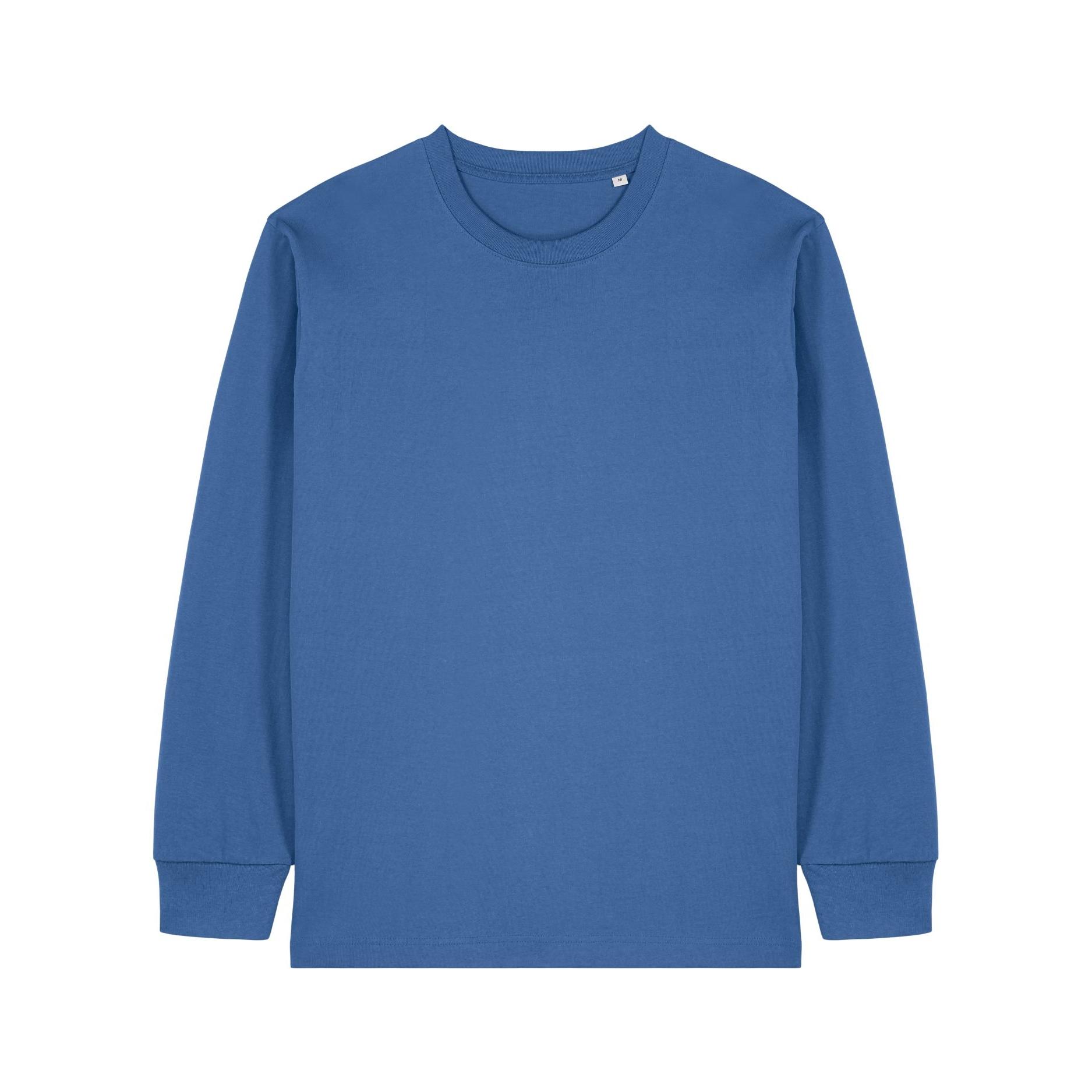 Tricou unisex cu mânecă lungă Freestyler Mindful Blue