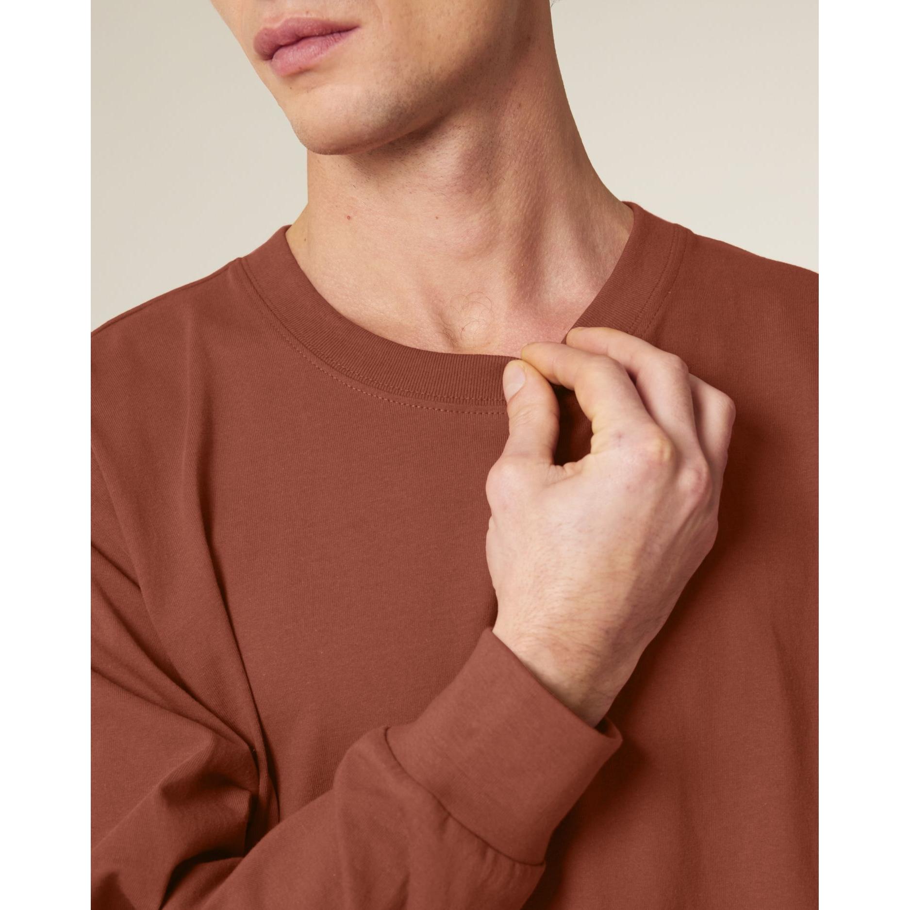 Tricou unisex cu mânecă lungă Freestyler Heritage Brown XS