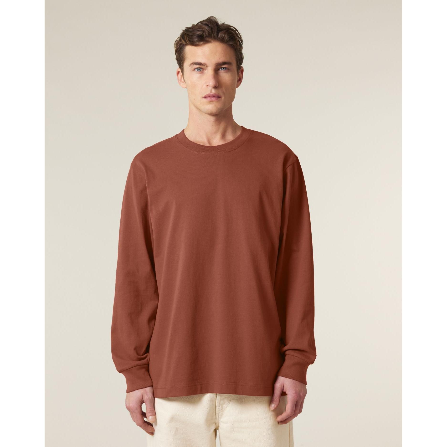 Tricou unisex cu mânecă lungă Freestyler Heritage Brown XS