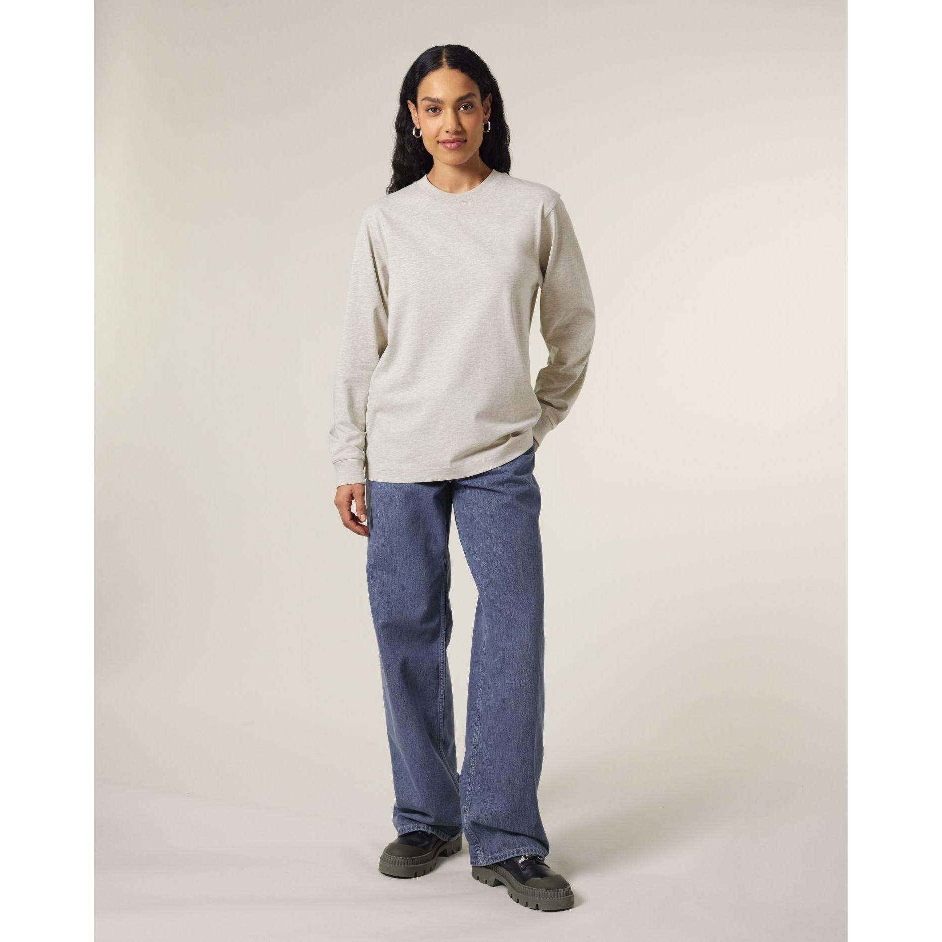 Tricou unisex cu mânecă lungă Freestyler Heather Haze 3XL