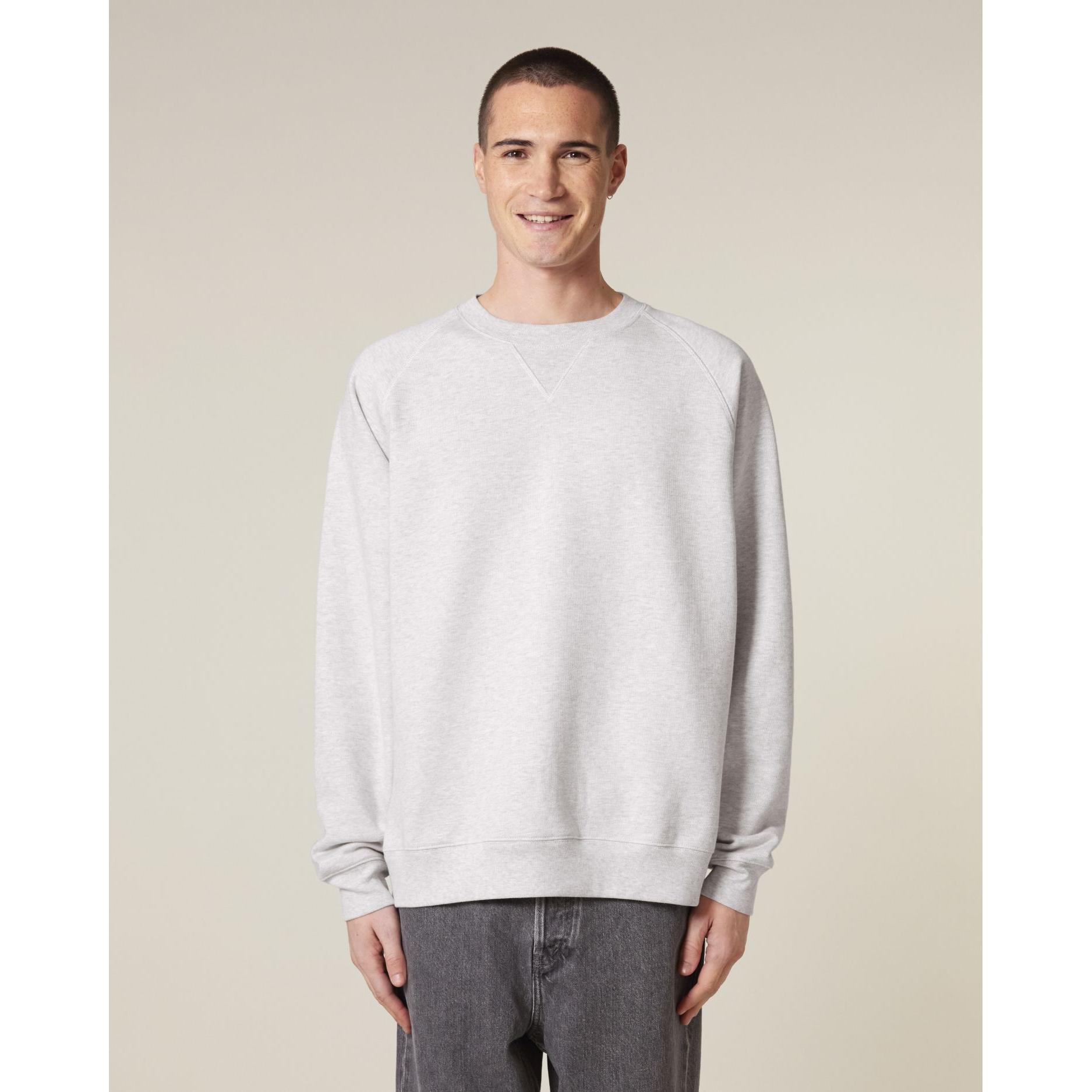 Bluză unisex Knoxer Cool Heather Grey L