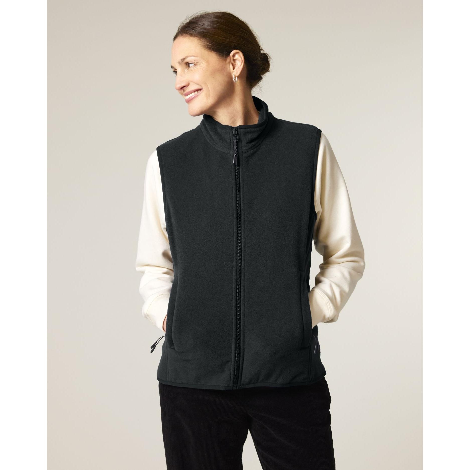 Jachetă necăptușită pentru femei Stella Quester Black L