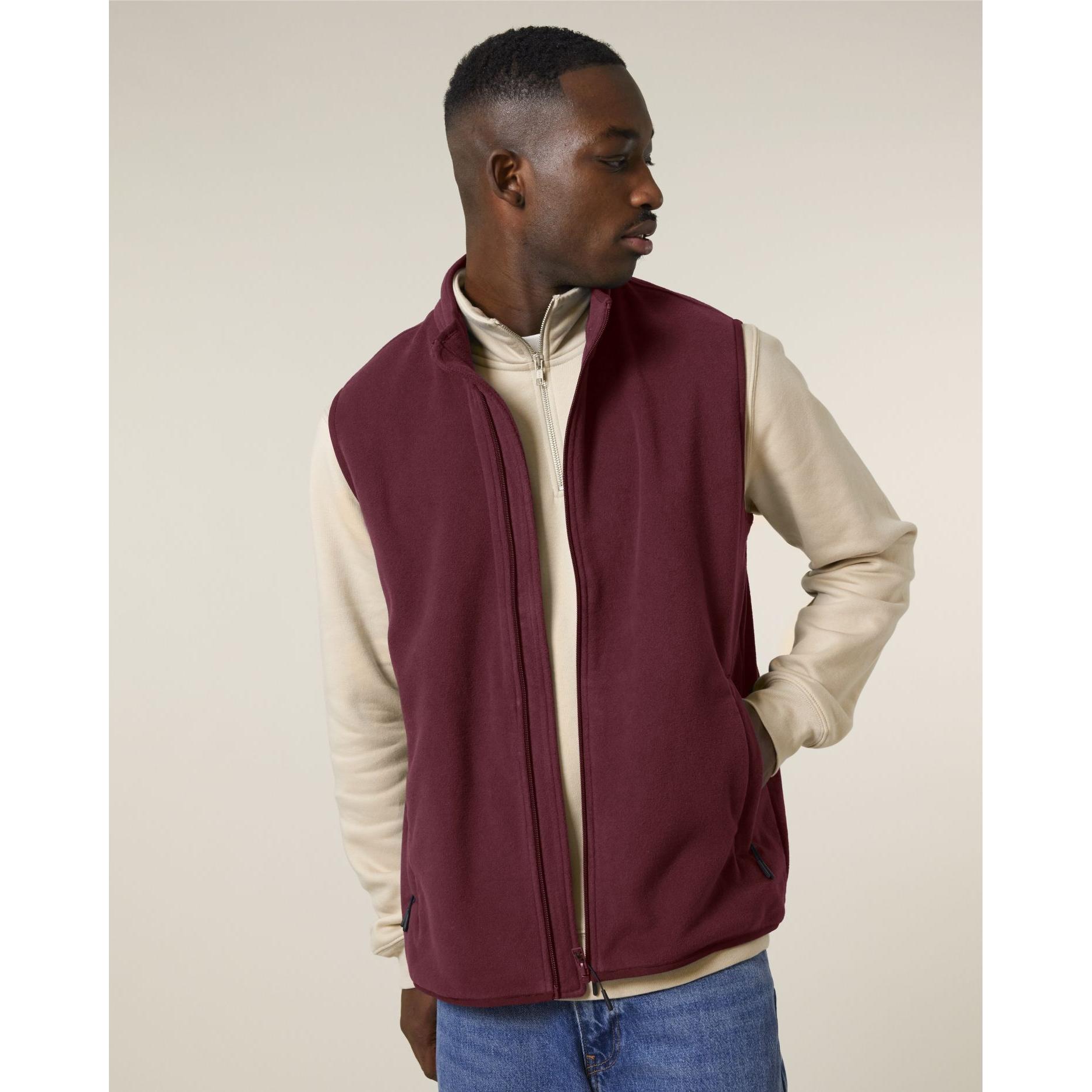 Jachetă necăptușită pentru bărbați Stanley Quester Burgundy 3XL