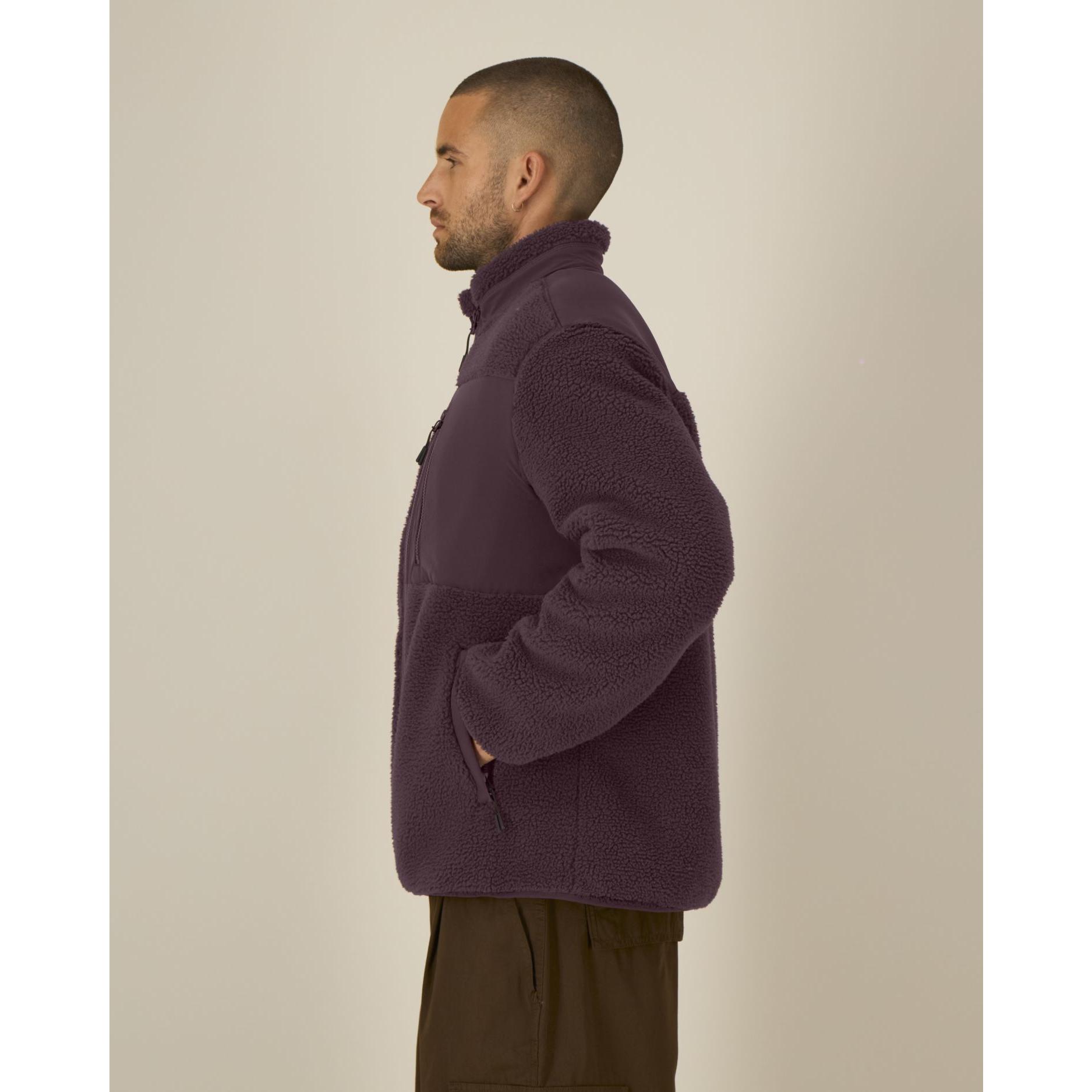 Jachetă necăptușită unisex Brooker Red Brown 3XL