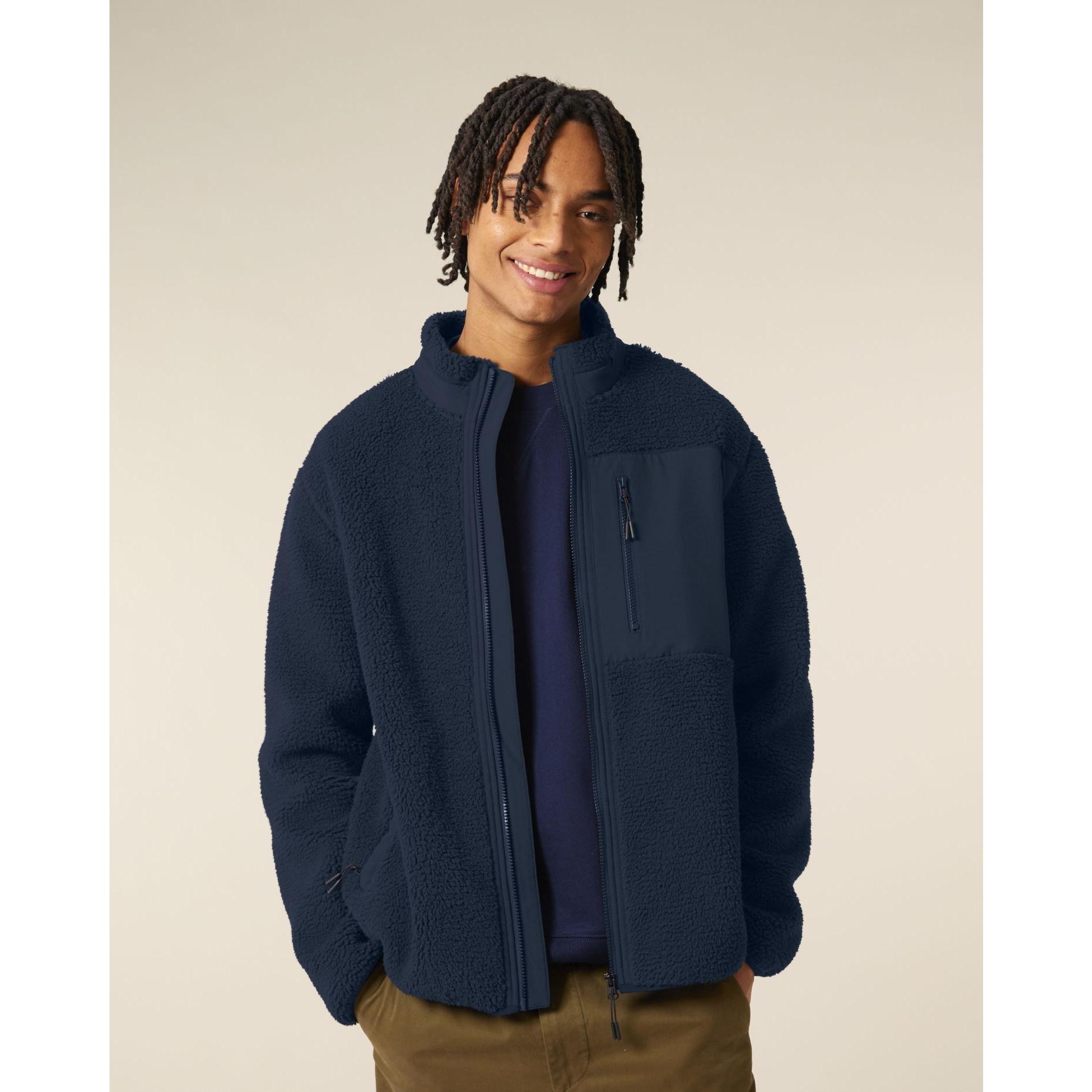 Jachetă necăptușită unisex Brooker French Navy 3XL