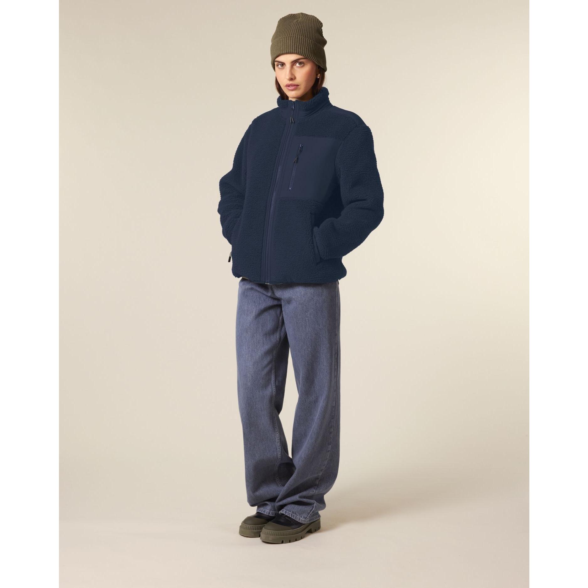 Jachetă necăptușită unisex Brooker French Navy 3XL