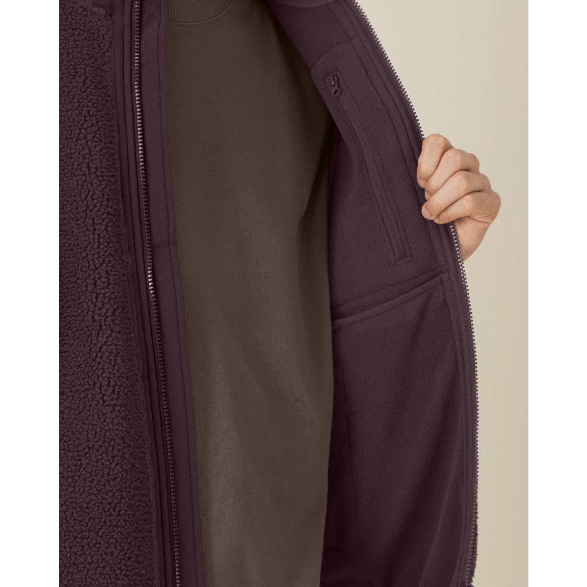Jachetă necăptușită unisex Liner Red Brown 2XS