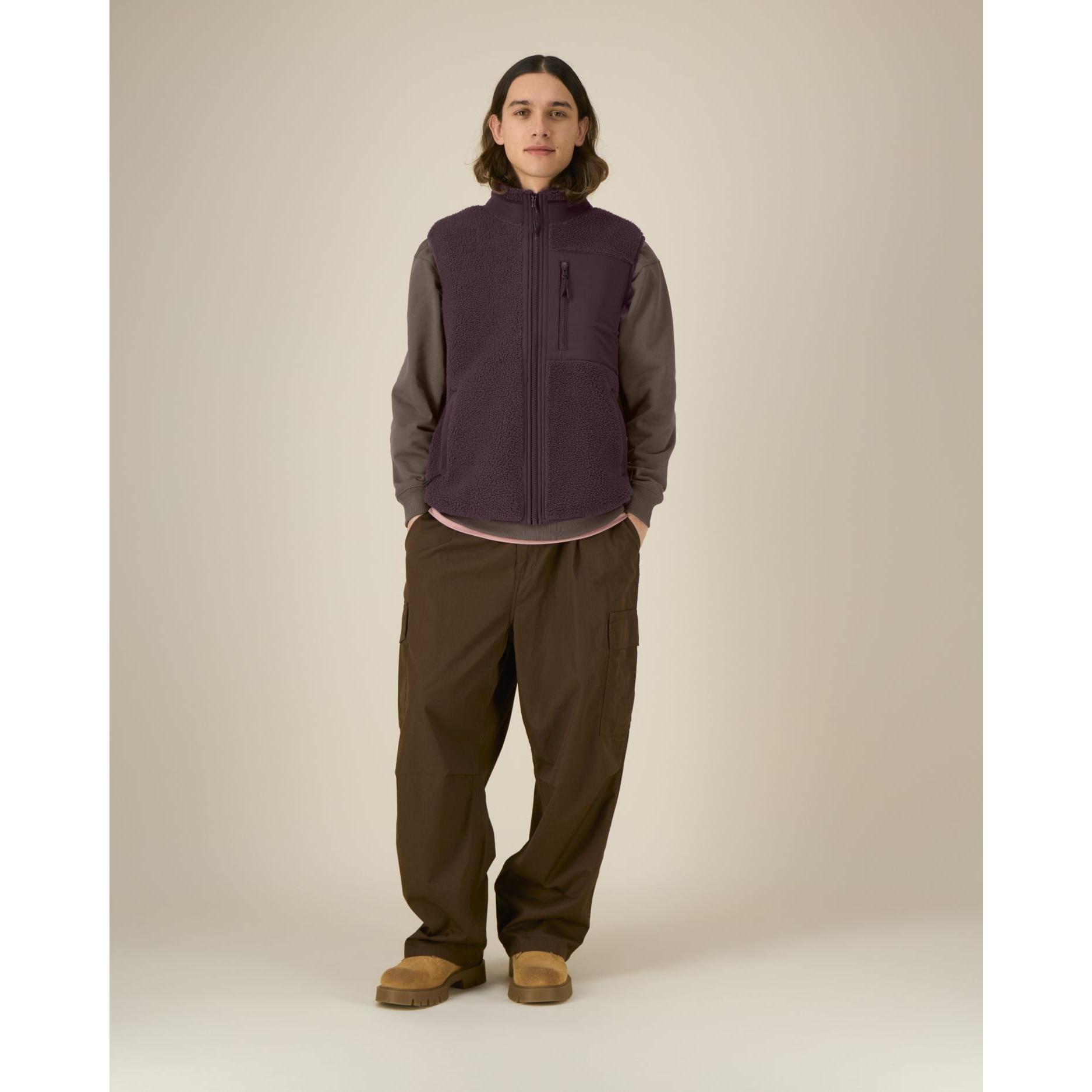 Jachetă necăptușită unisex Liner Red Brown 2XS