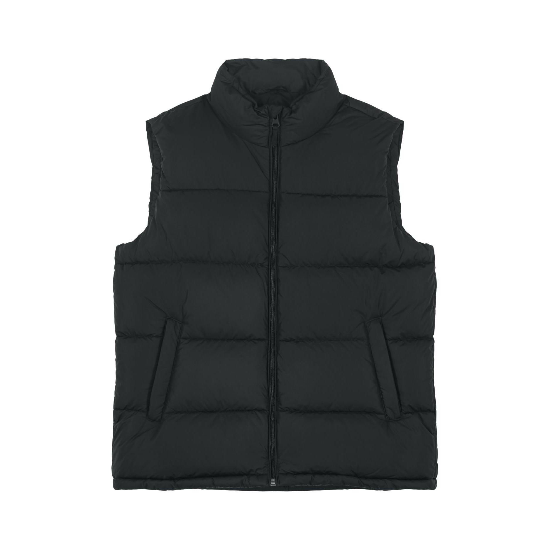 Jachetă matlasată unisex Puffer Gilet Black
