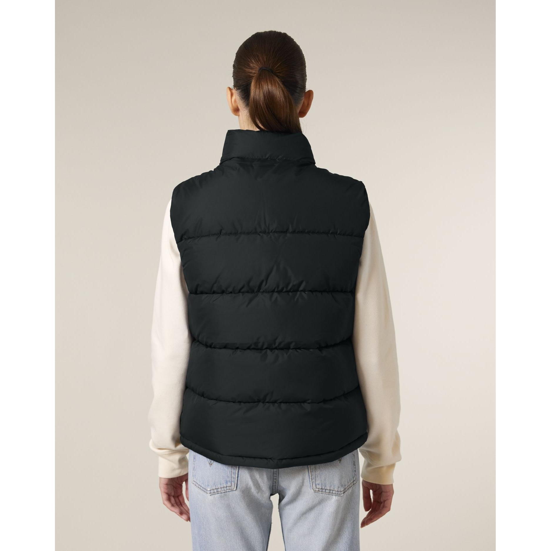 Jachetă matlasată unisex Puffer Gilet Black M