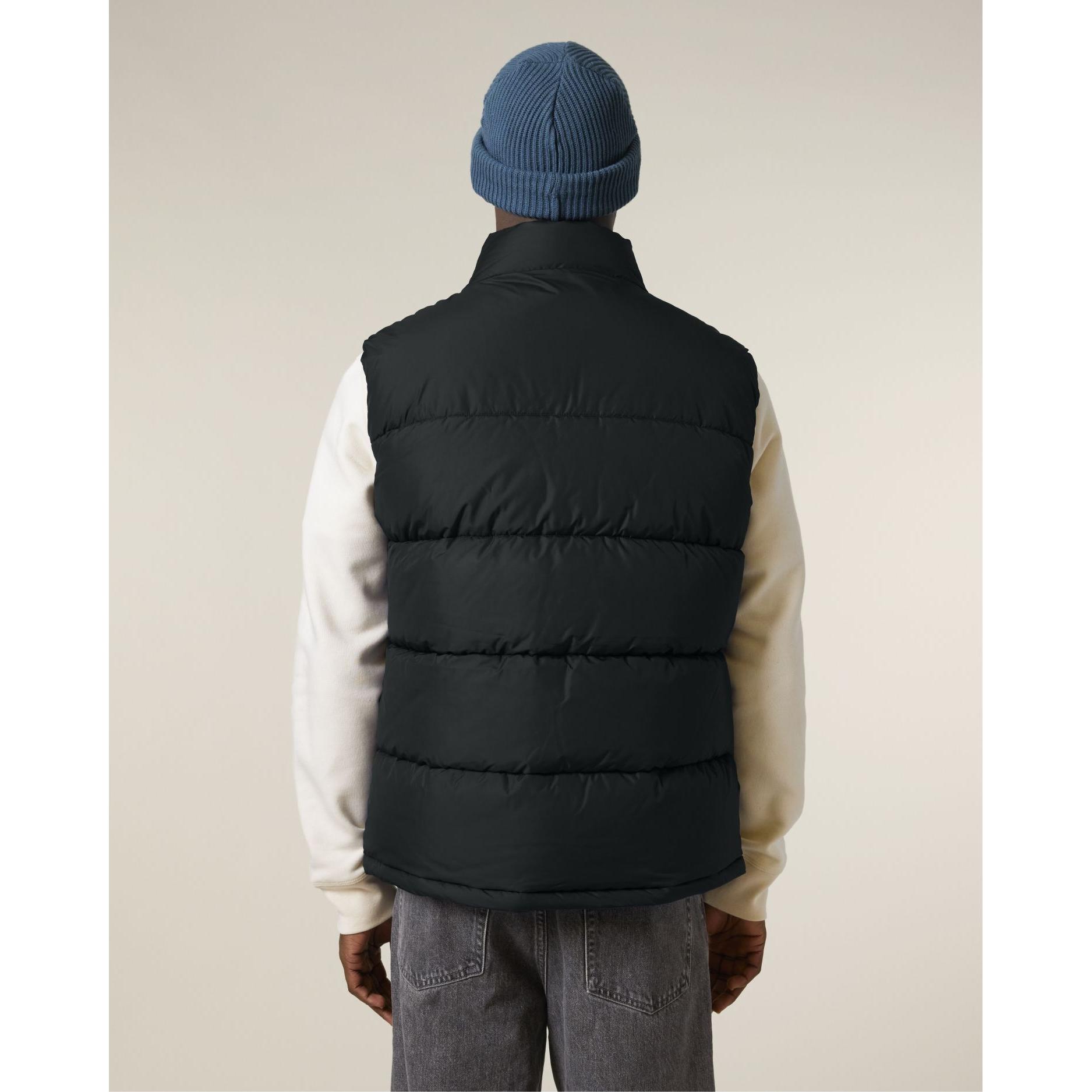 Jachetă matlasată unisex Puffer Gilet Black M