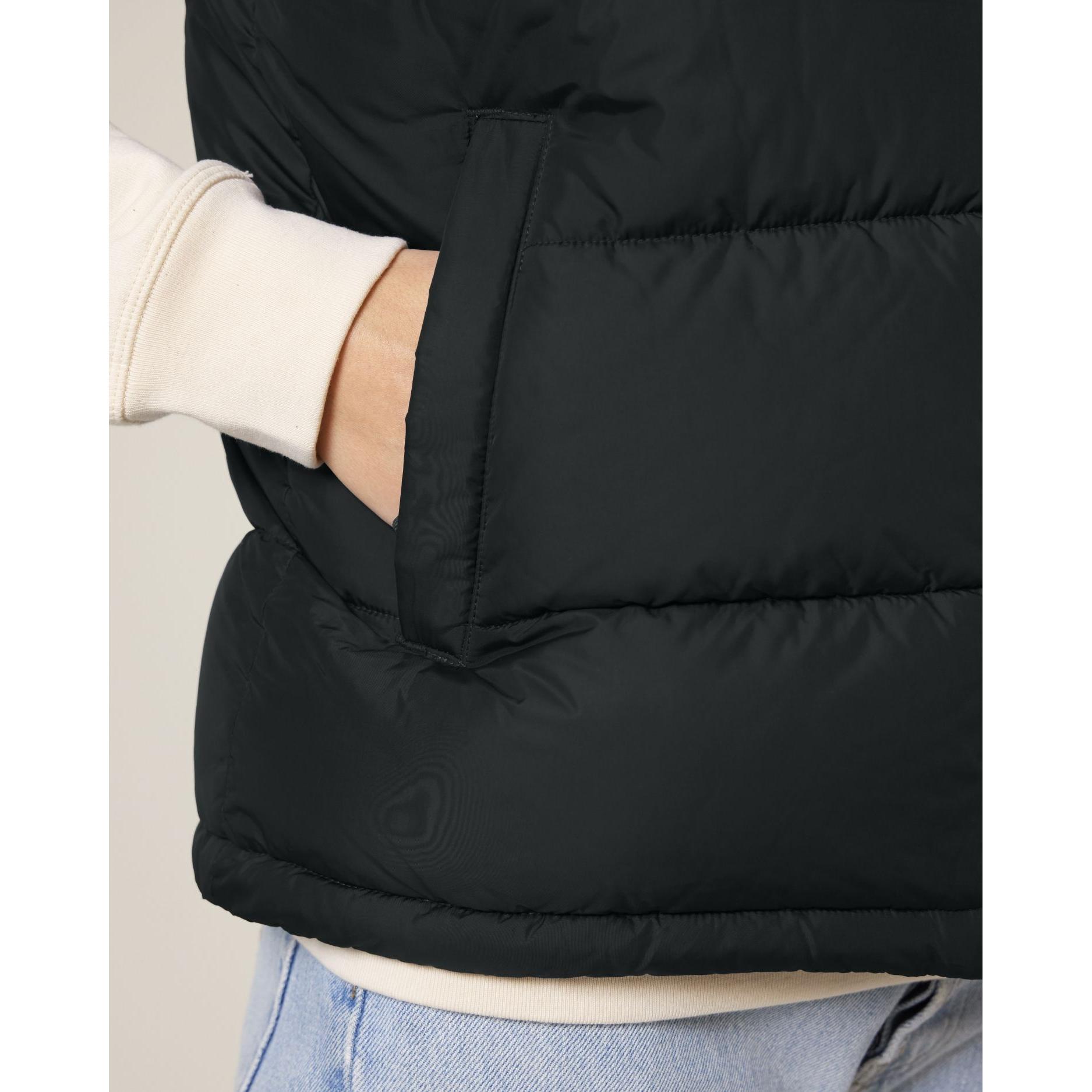 Jachetă matlasată unisex Puffer Gilet Black M