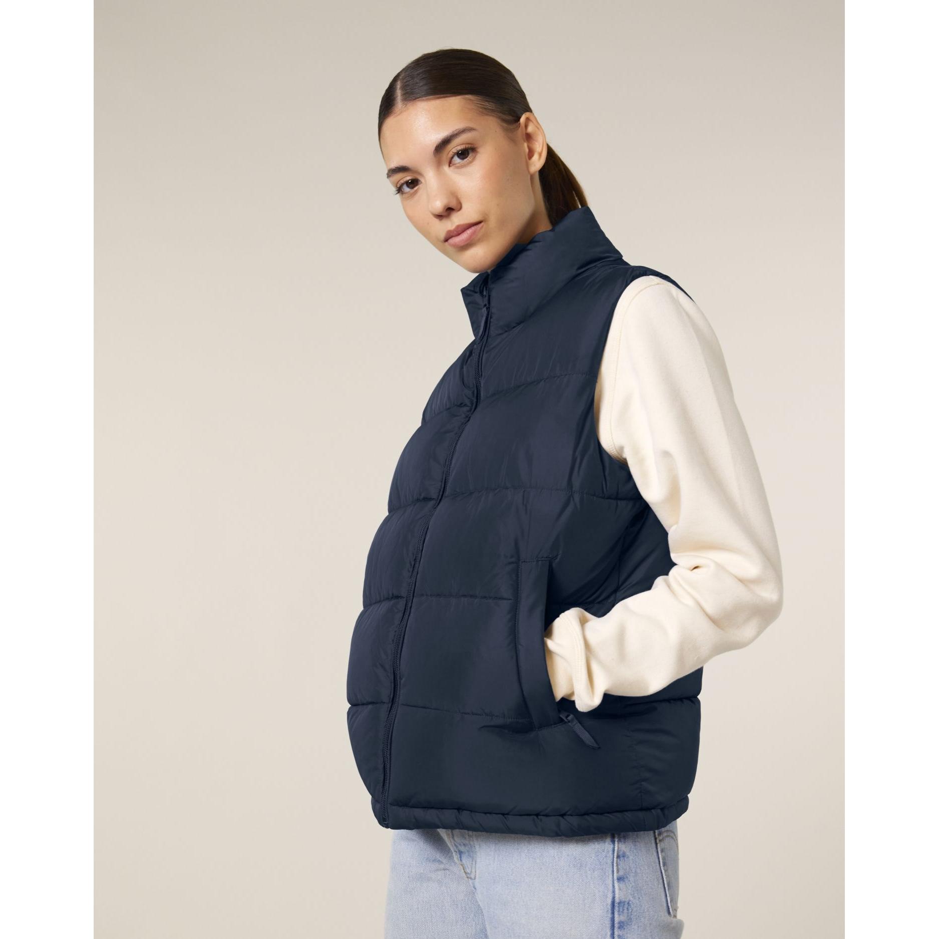 Jachetă matlasată unisex Puffer Gilet French Navy L