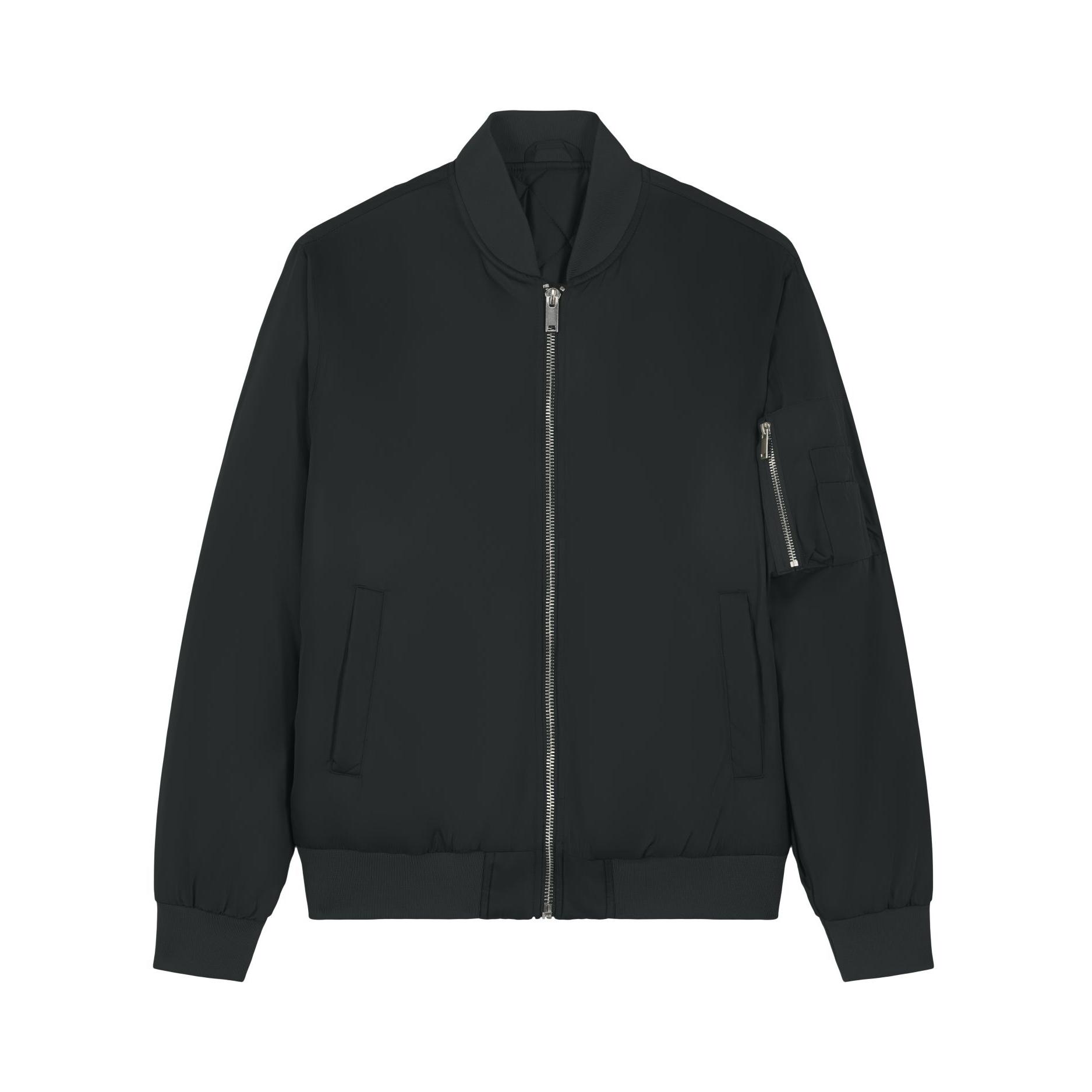Jachetă ușor matlasată unisex Bomber 2.0 Black