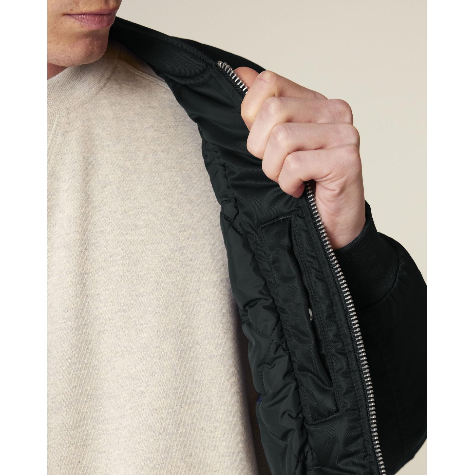 Jachetă ușor matlasată unisex Bomber 2.0 Black L